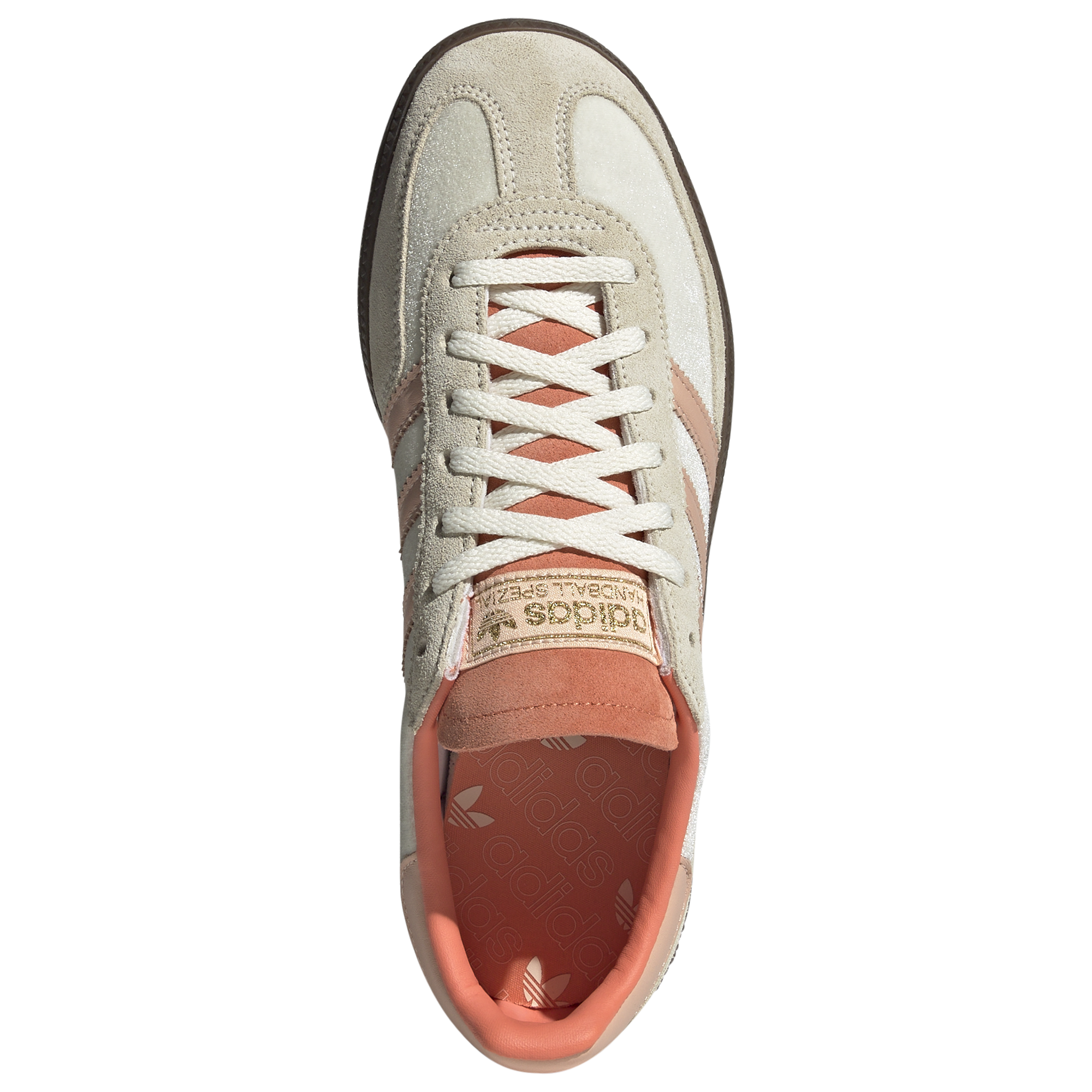 [JI2649] WOMENS ADIDAS HANDBALL SPEZIAL 'CREAM WHITE CORAL VELVET'