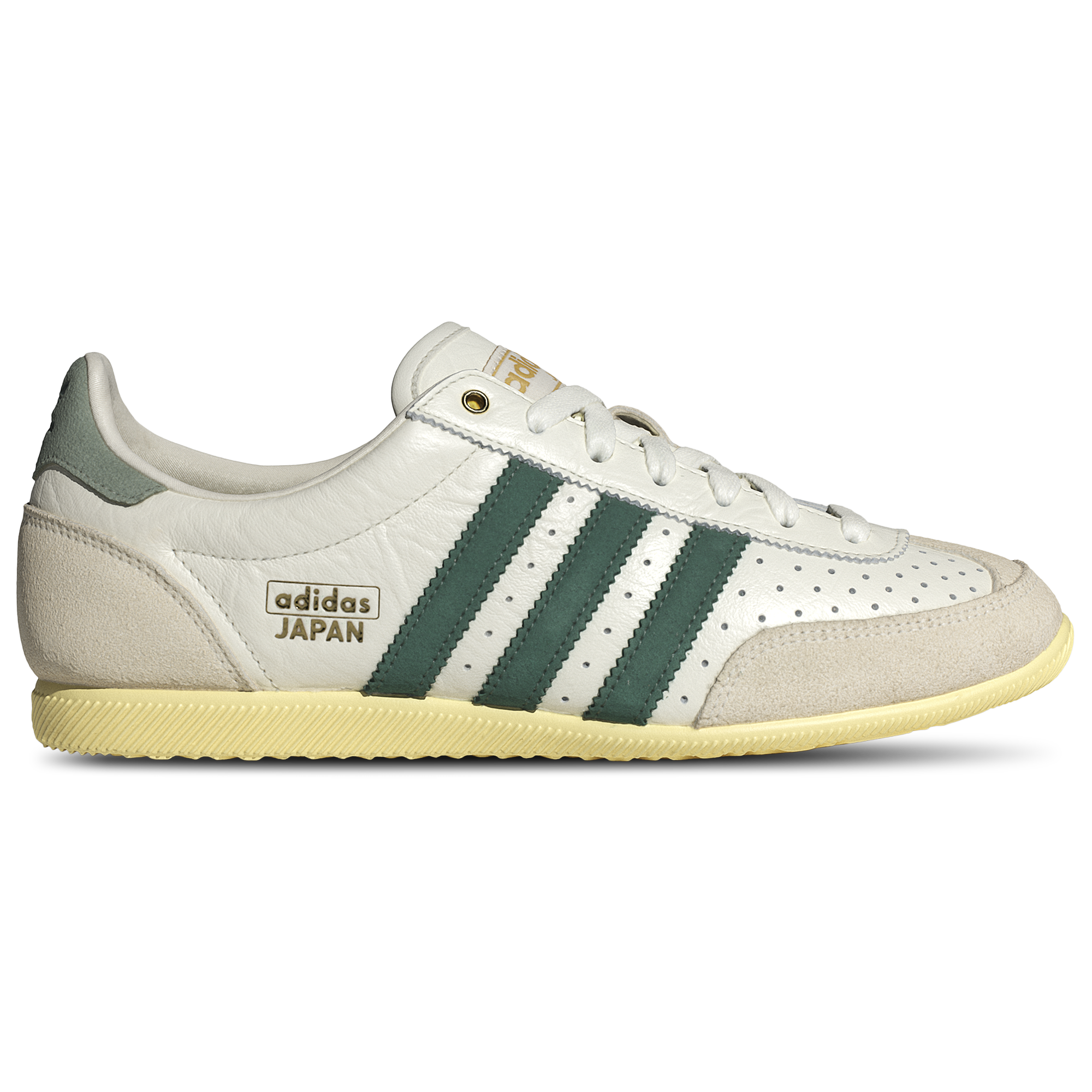 [JI2663] WOMENS ADIDAS JAPAN 'OFF WHITE COLLEGIATE GREEN ORANGE TINT'