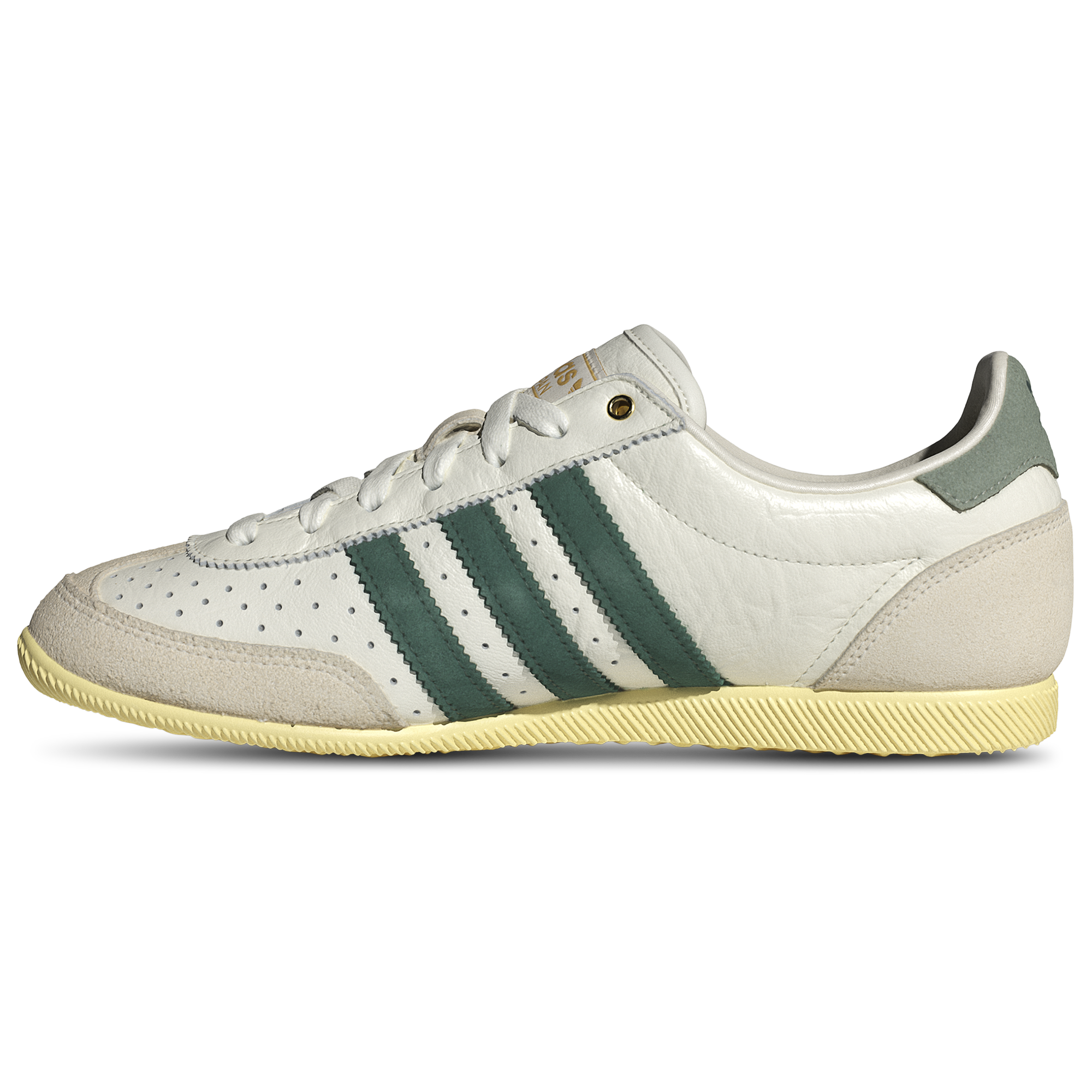 [JI2663] WOMENS ADIDAS JAPAN 'OFF WHITE COLLEGIATE GREEN ORANGE TINT'