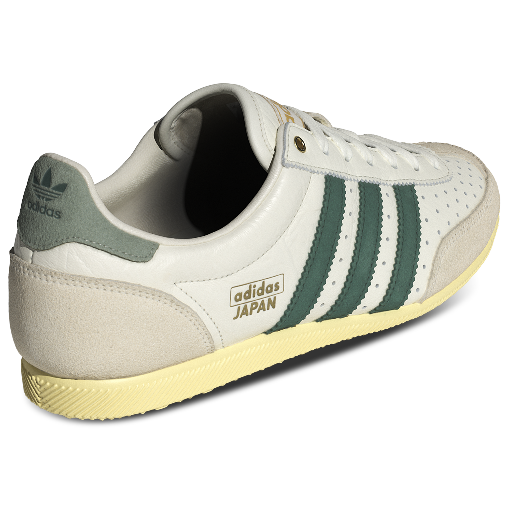 [JI2663] WOMENS ADIDAS JAPAN 'OFF WHITE COLLEGIATE GREEN ORANGE TINT'