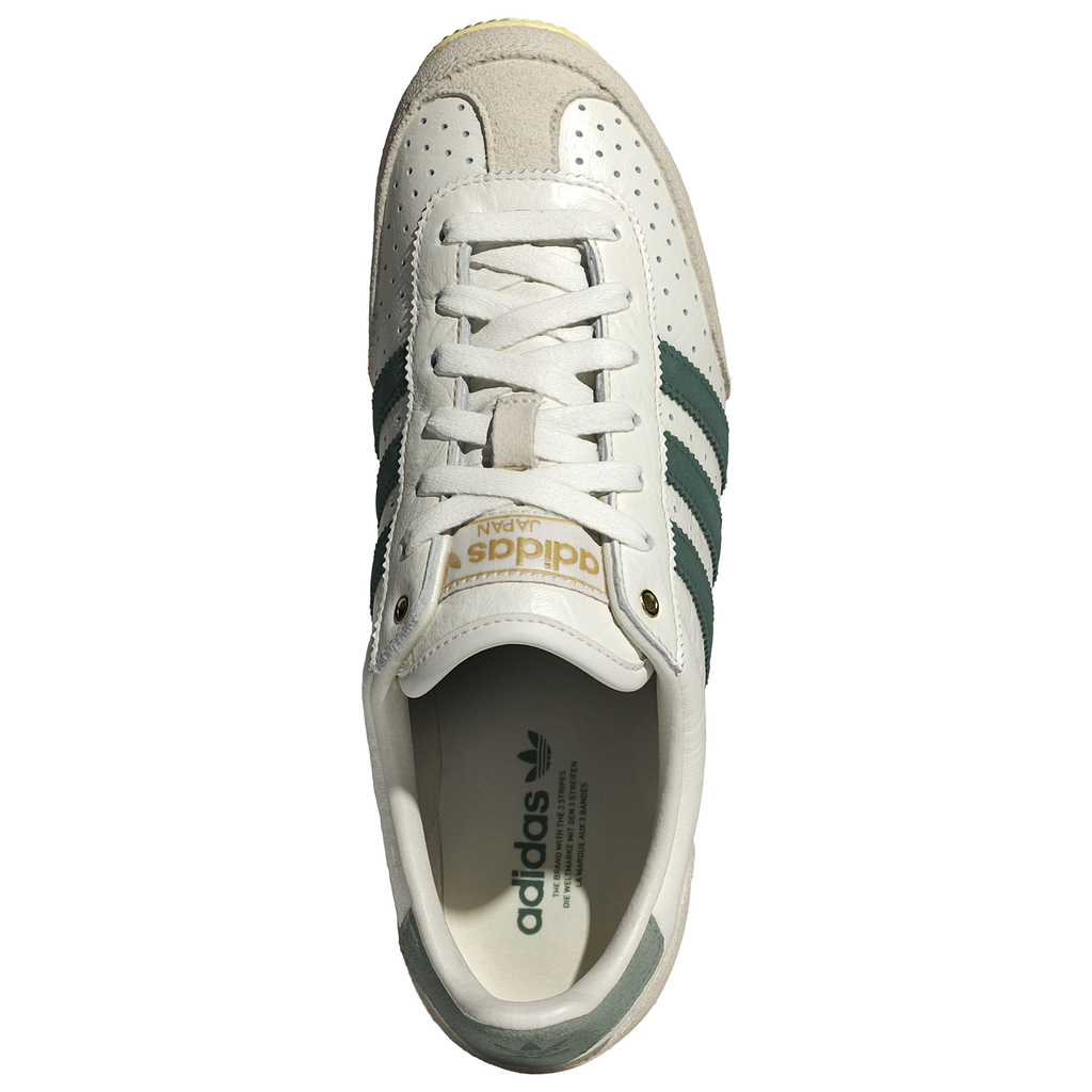 [JI2663] WOMENS ADIDAS JAPAN 'OFF WHITE COLLEGIATE GREEN ORANGE TINT'