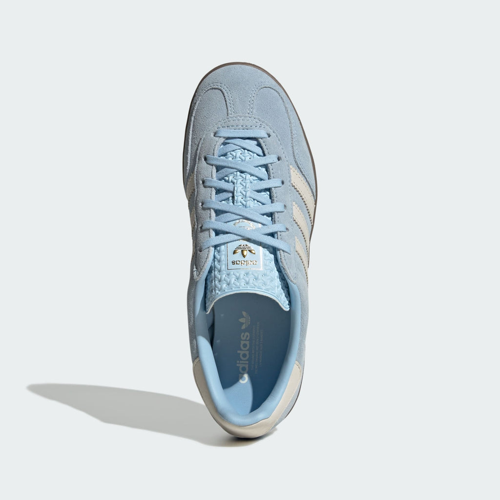 [JI2717] Womens Adidas Gazelle Indoor 'Clear Sky Off White'