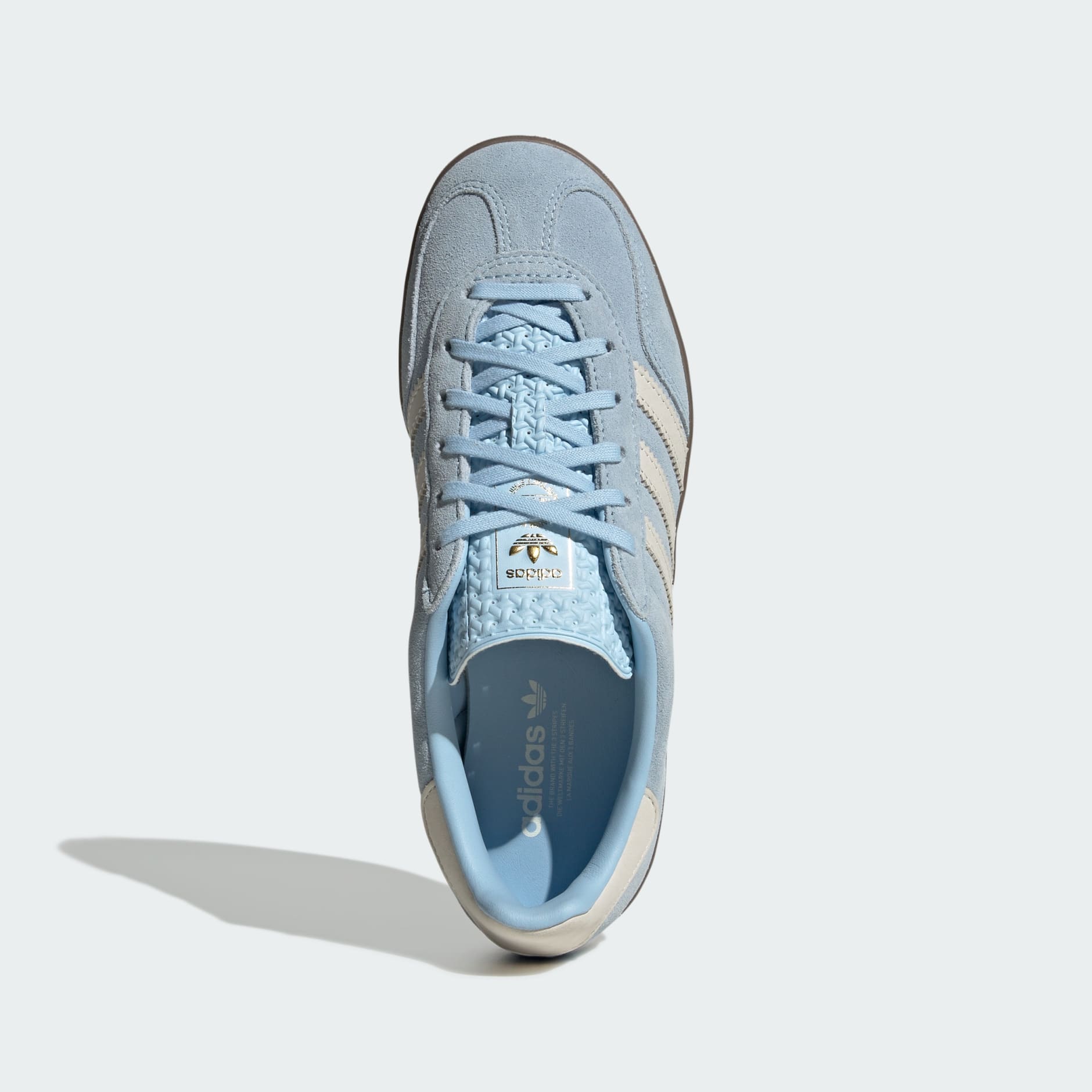 [JI2717] Womens Adidas Gazelle Indoor 'Clear Sky Off White'