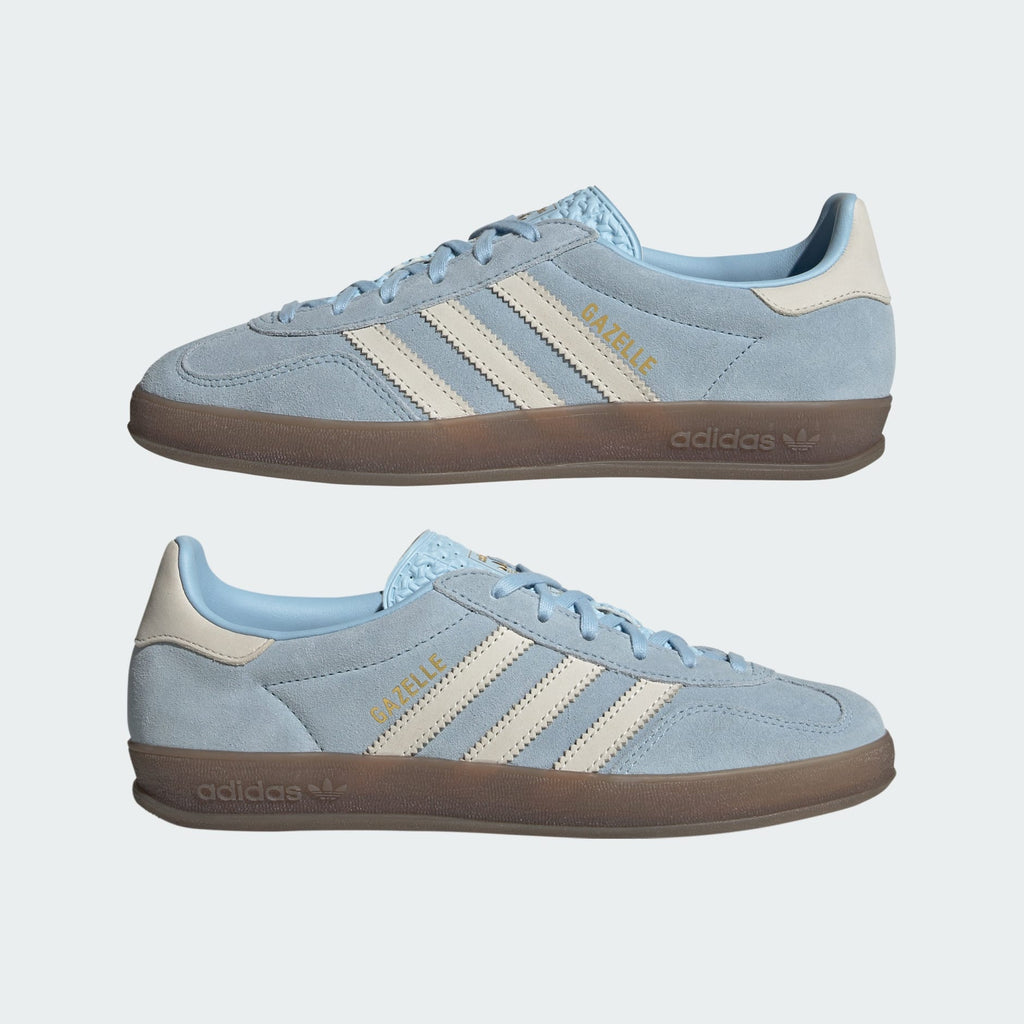 [JI2717] Womens Adidas Gazelle Indoor 'Clear Sky Off White'