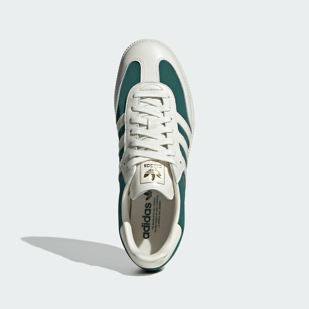[JI3205] MENS ADIDAS SAMBA OG 'OFF WHITE COLLEGIATE GREEN'