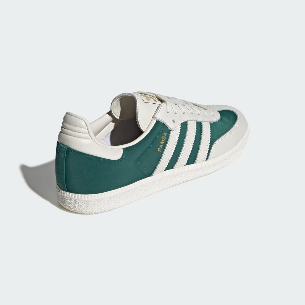 [JI3205] MENS ADIDAS SAMBA OG 'OFF WHITE COLLEGIATE GREEN'