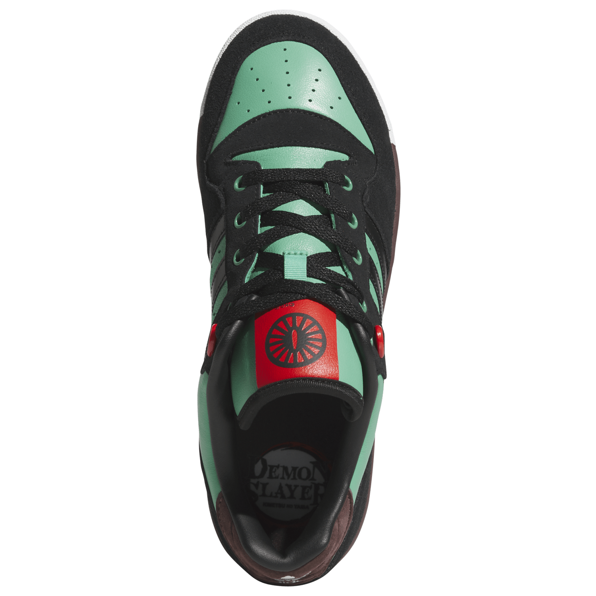[JI3312] MENS ADIDAS RIVALRY LOW DEMON SLAYER 'TANJIRO'