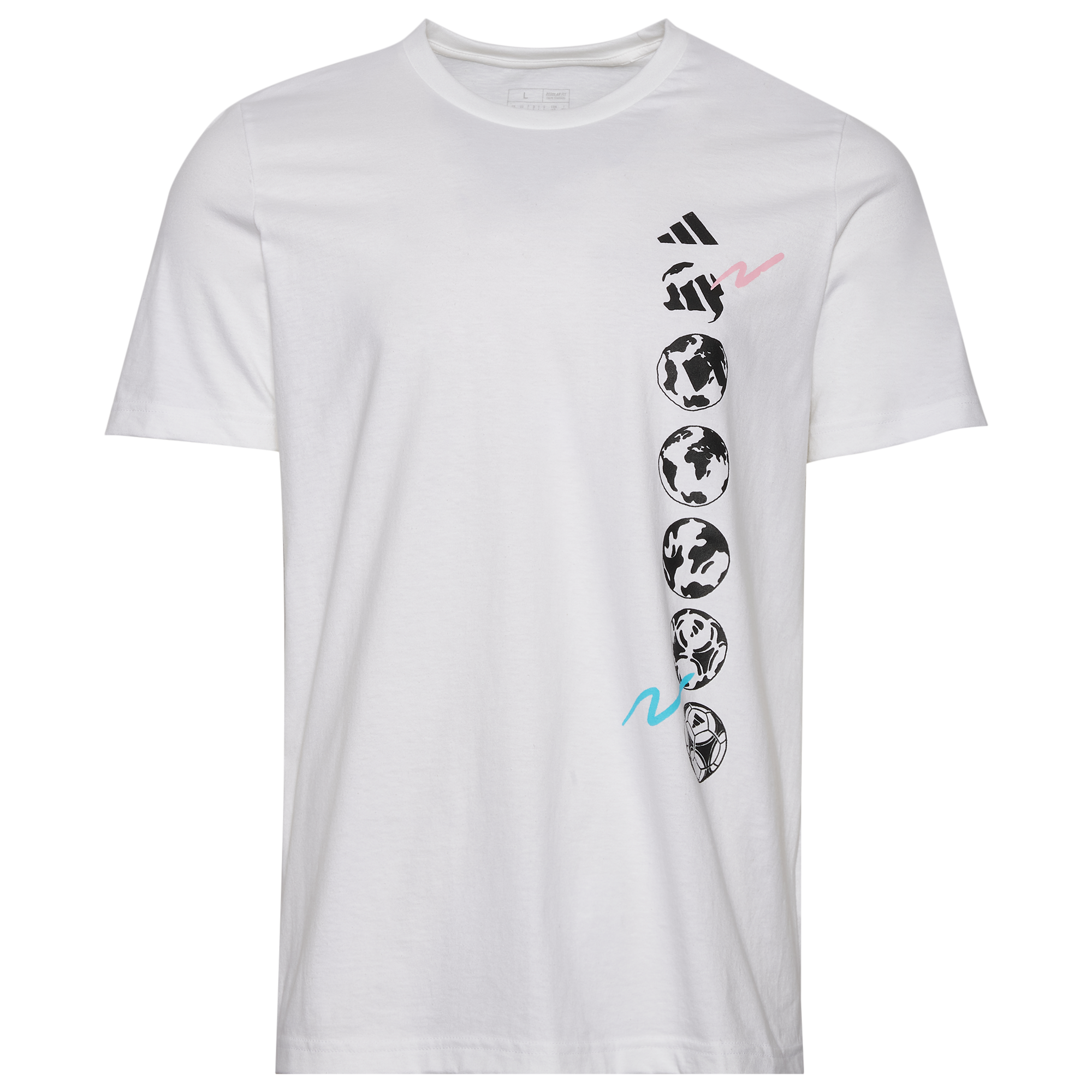 [JI5608] MENS ADIDAS EARTH BALL T-SHIRT