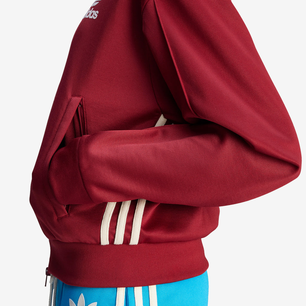 [JJ2933] MENS ADIDAS WALES BONNER TRACK TOP 'COLLEGIATE BURGUNDY'