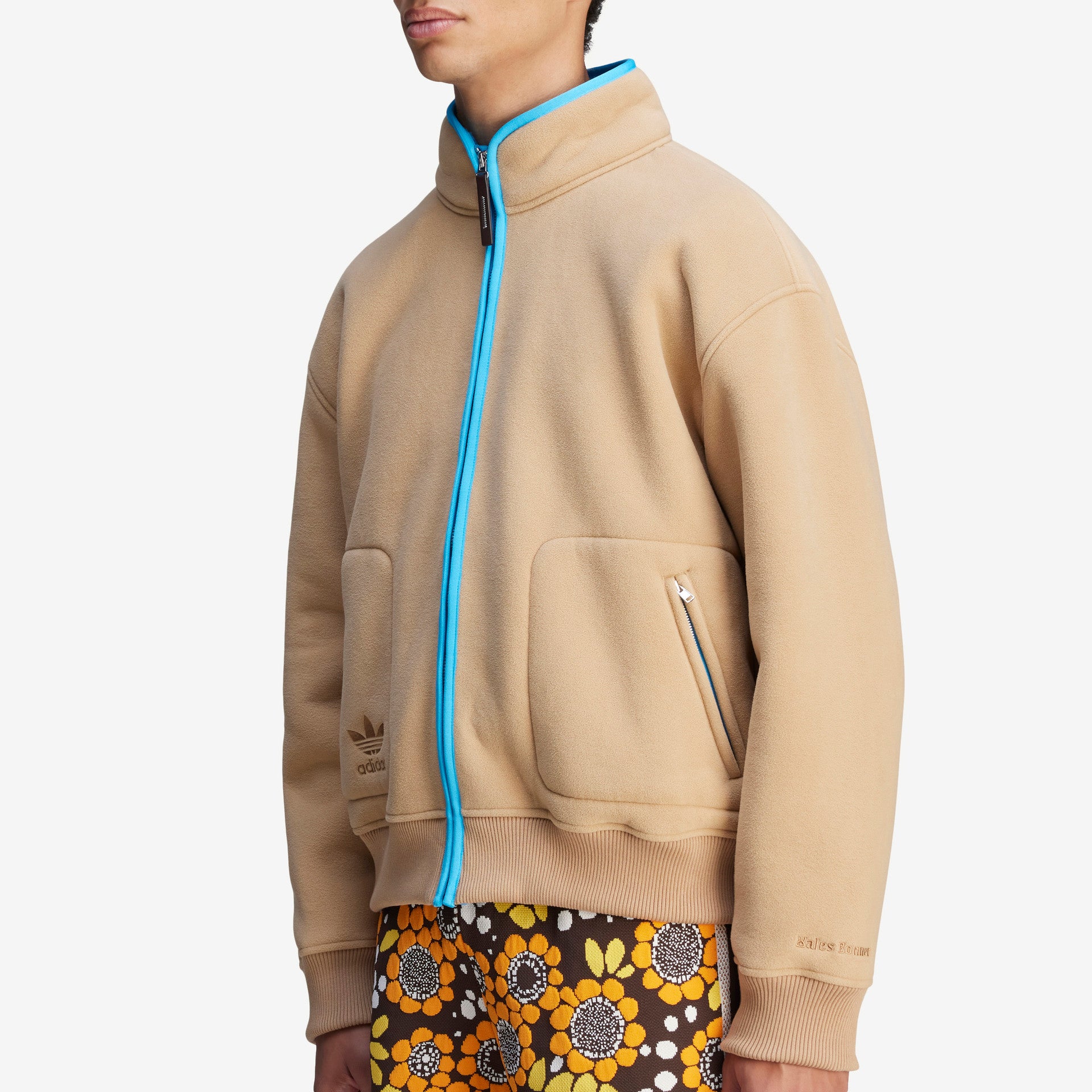 [JJ2937] MENS ADIDAS WALES BONNER FLEECE JACKET XLD