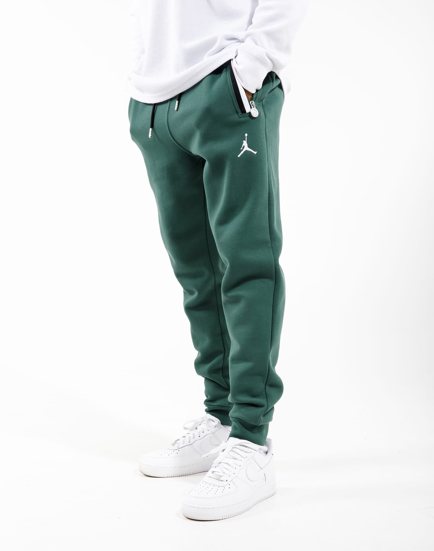 [DB6504-333] MENS AIR JORDAN X PSG PARIS SAINT GERMAN STATEMENT FLEECE PANTS 'GREEN'