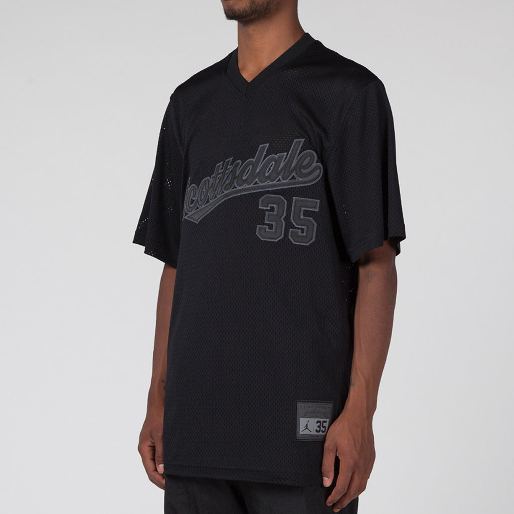 [889177-010] MENS AIR JORDAN X SCOTTSDALE BASEBALL #35 JERSEY 'BLACK'