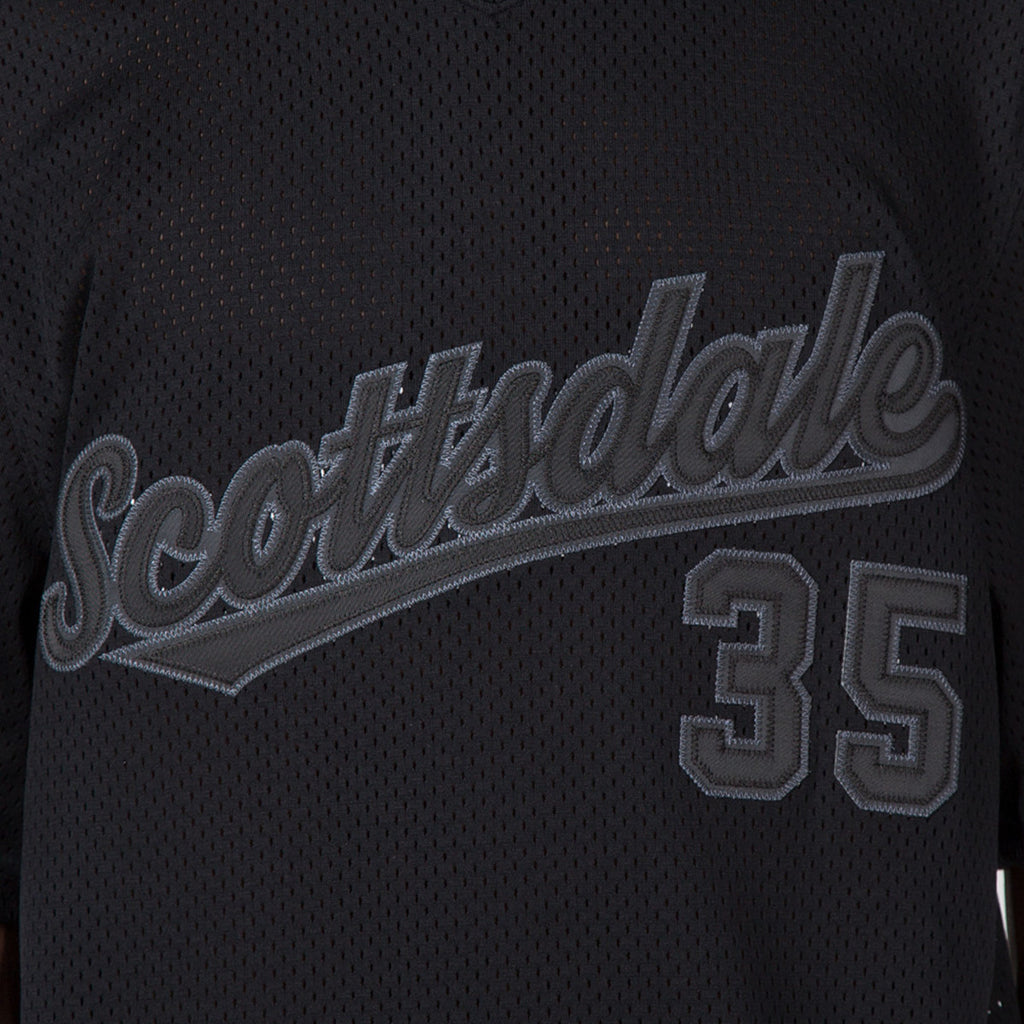 [889177-010] MENS AIR JORDAN X SCOTTSDALE BASEBALL #35 JERSEY 'BLACK'