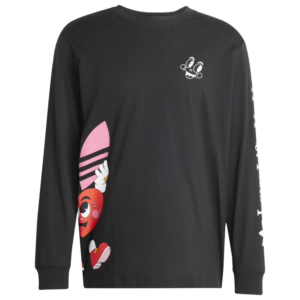 [JP0978] MENS ADIDAS MBN VALENTINE'S DAY LONG SLEEVE T-SHIRT
