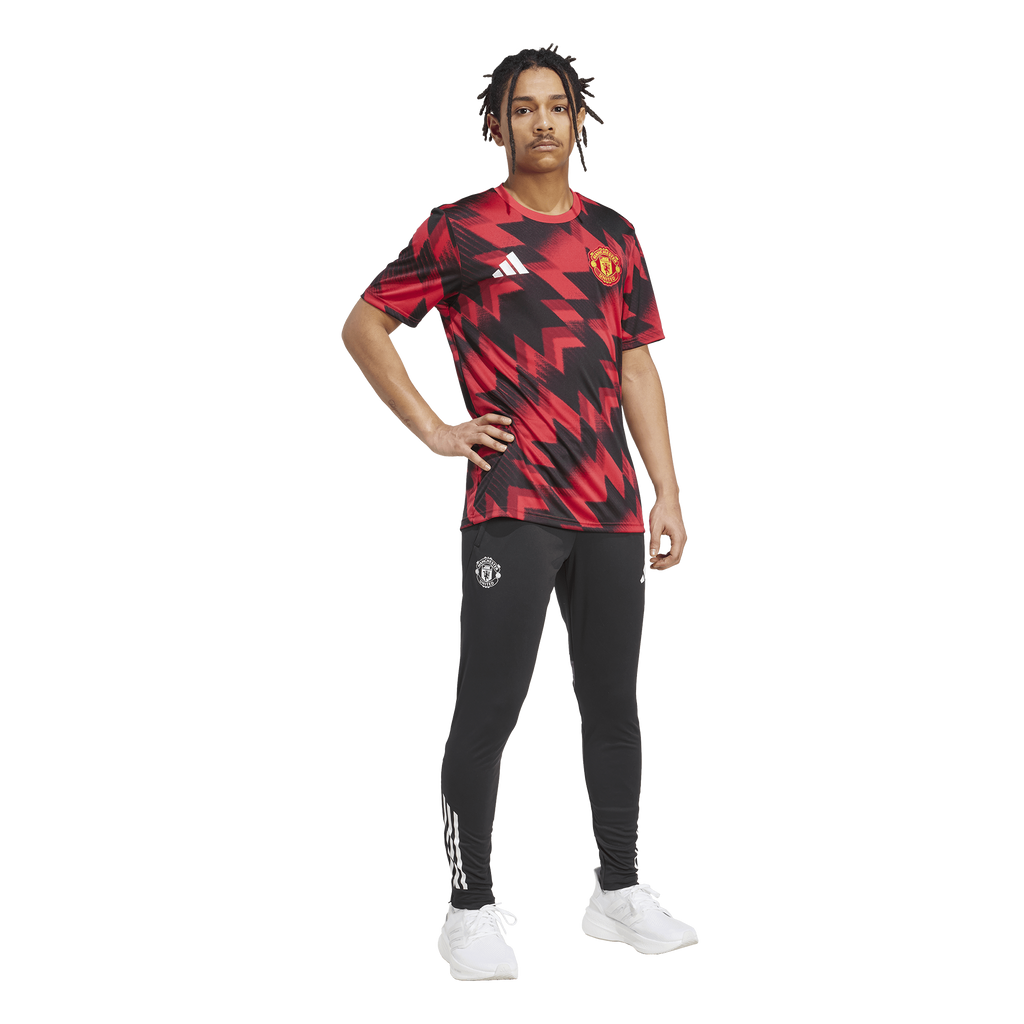 [JP3233] MENS ADIDAS RED MANCHESTER UNITED 25/26 PRE-MATCH JERSEY