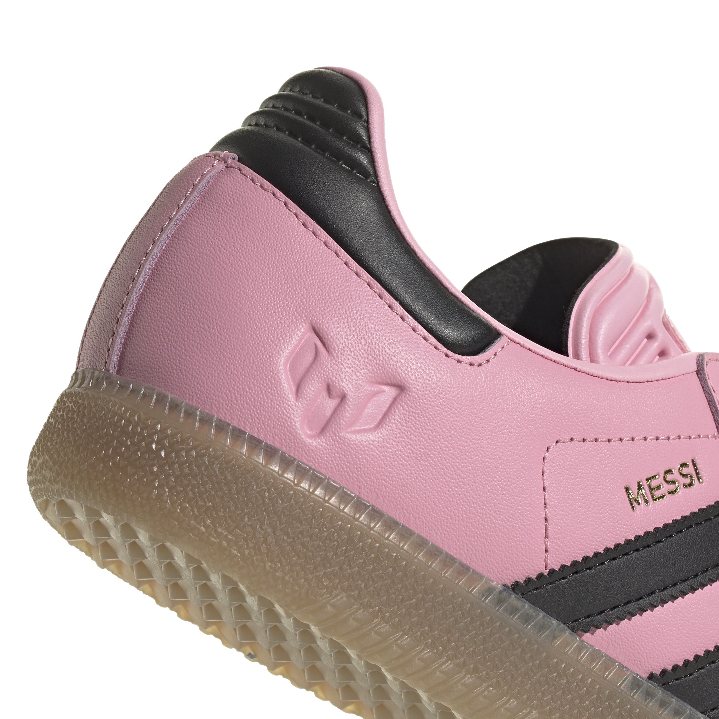 [JP7844] MENS ADIDAS SAMBA 'MESSI LIGHT PINK BLACK'