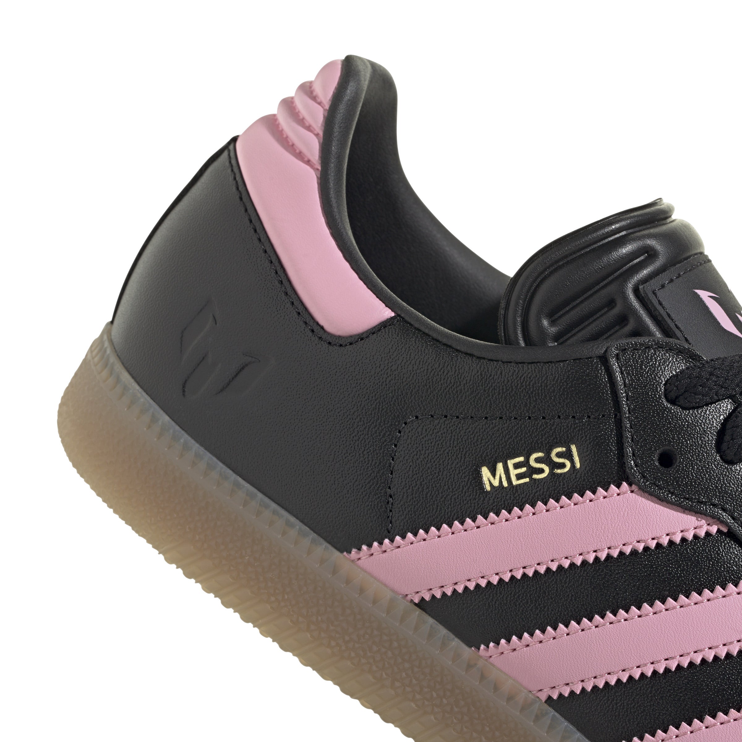 [JP7845] MENS ADIDAS SAMBA 'MESSI BLACK GOLD METALLIC'