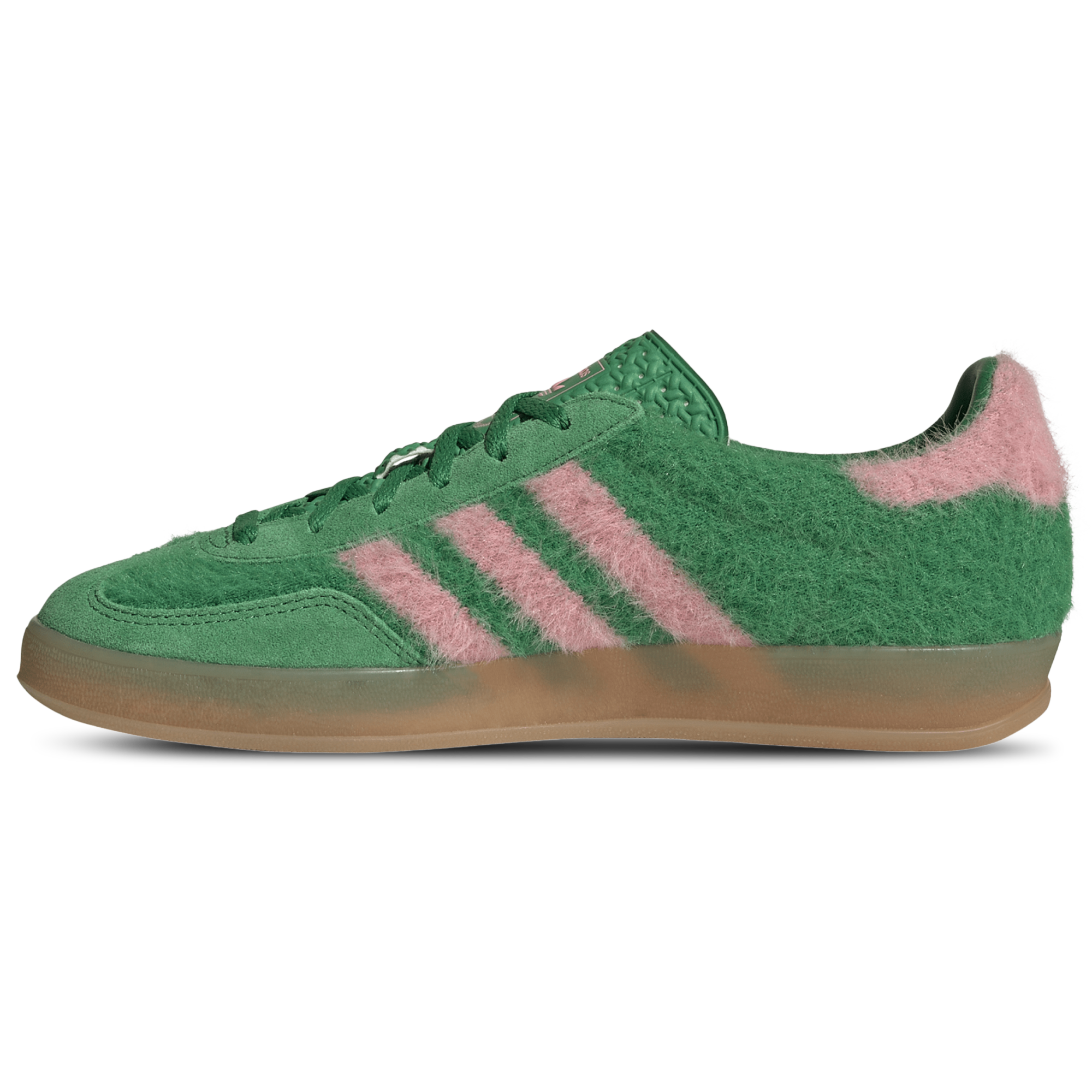 [JP8342] WOMENS ADIDAS GAZELLE INDOOR 'GREEN GLOW PINK'