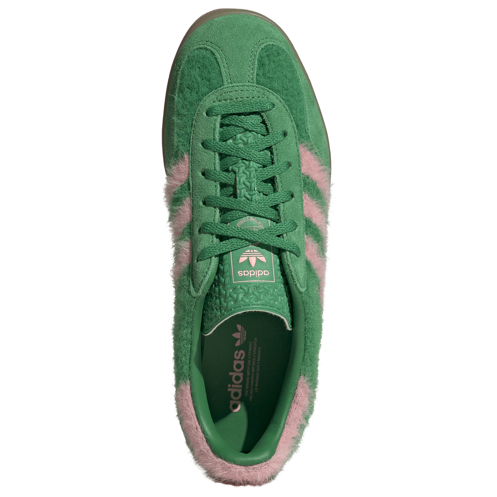 [JP8342] WOMENS ADIDAS GAZELLE INDOOR 'GREEN GLOW PINK'