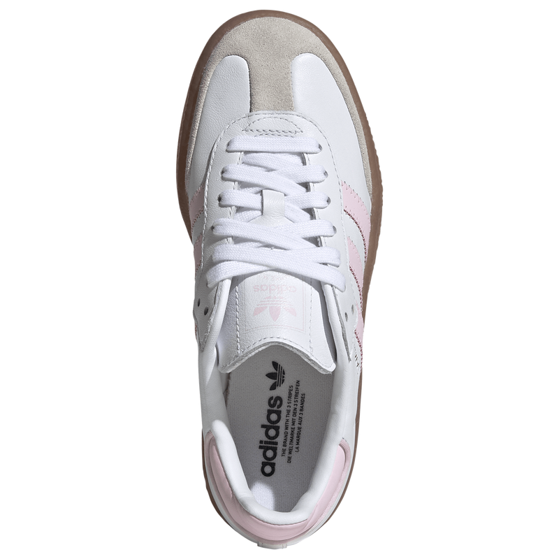 [JQ1237] YOUTH ADIDAS SAMBAE 'CLOUD WHITE CLEAR PINK GOLD METALLIC'