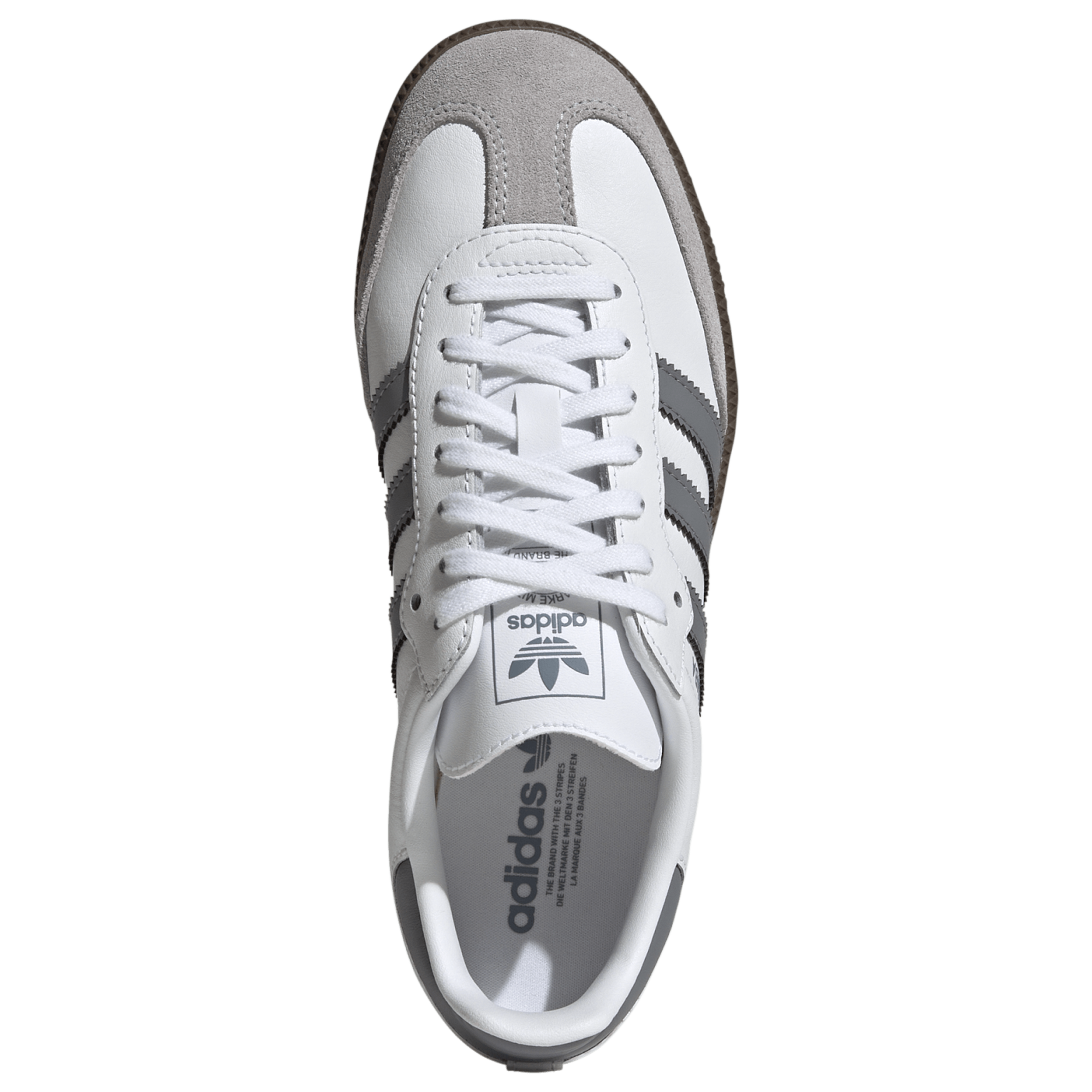 [JQ2844] YOUTH ADIDAS SAMBA OG 'CLOUD WHITE GREY GUM (GS)'