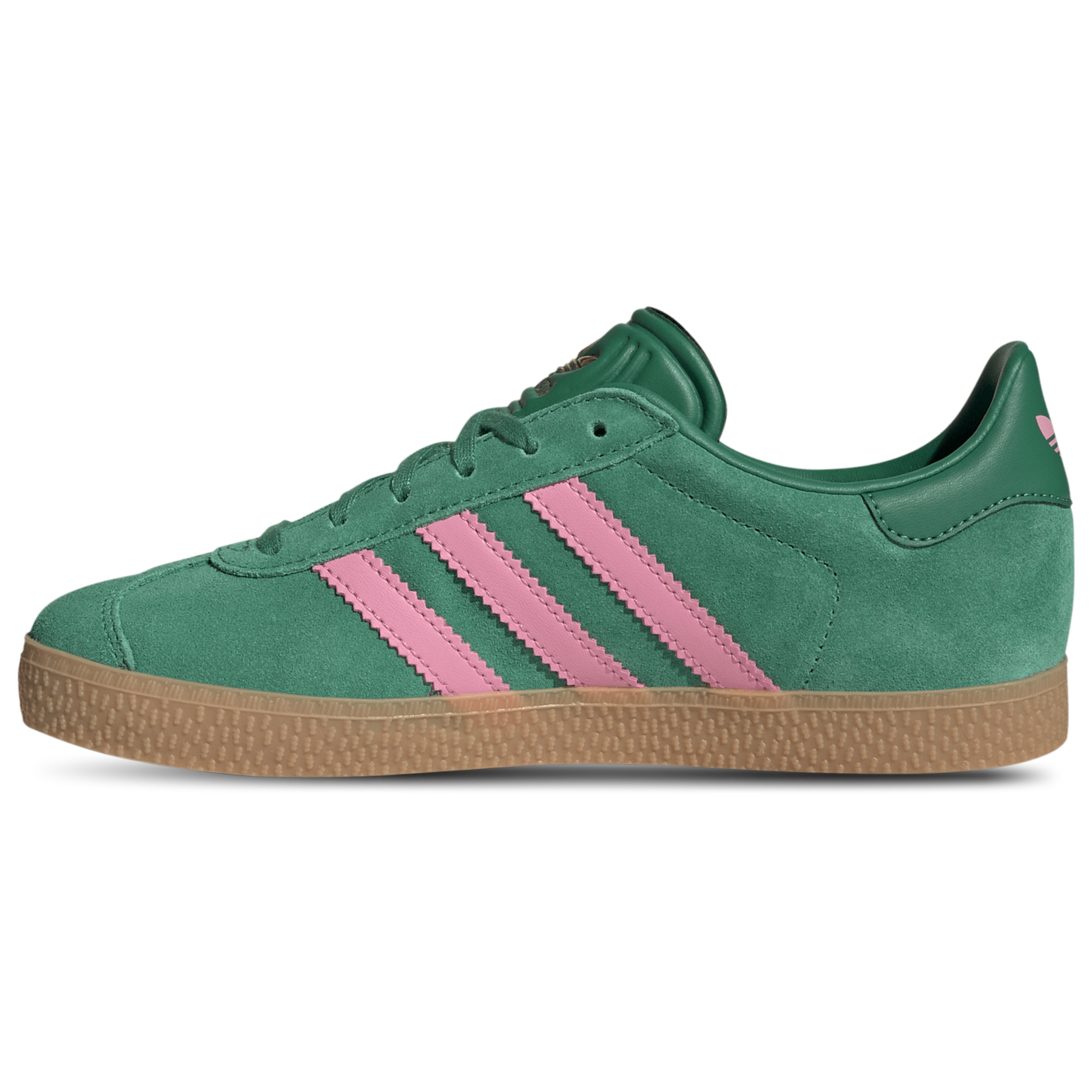 [JQ5534] YOUTH ADIDAS GAZELLE BOLD 'GREEN PINK'