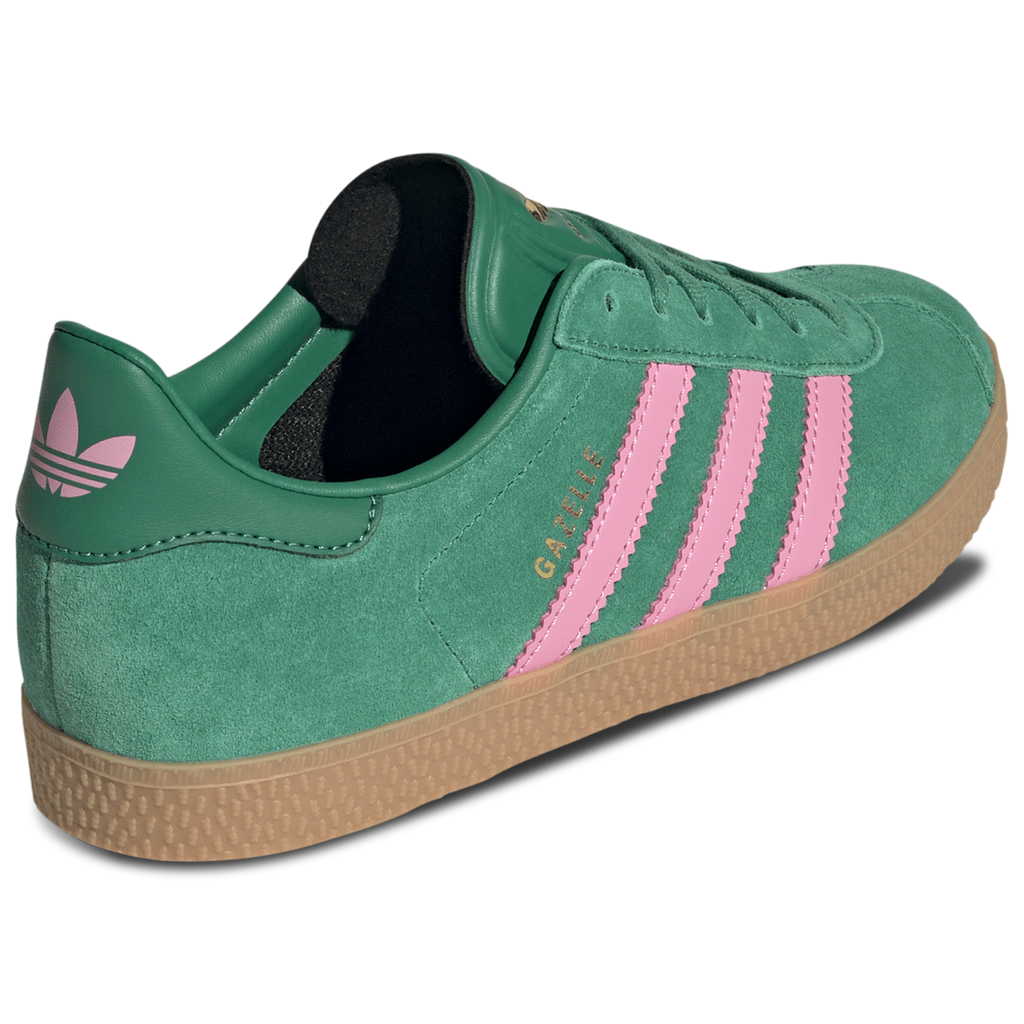 [JQ5534] YOUTH ADIDAS GAZELLE BOLD 'GREEN PINK'