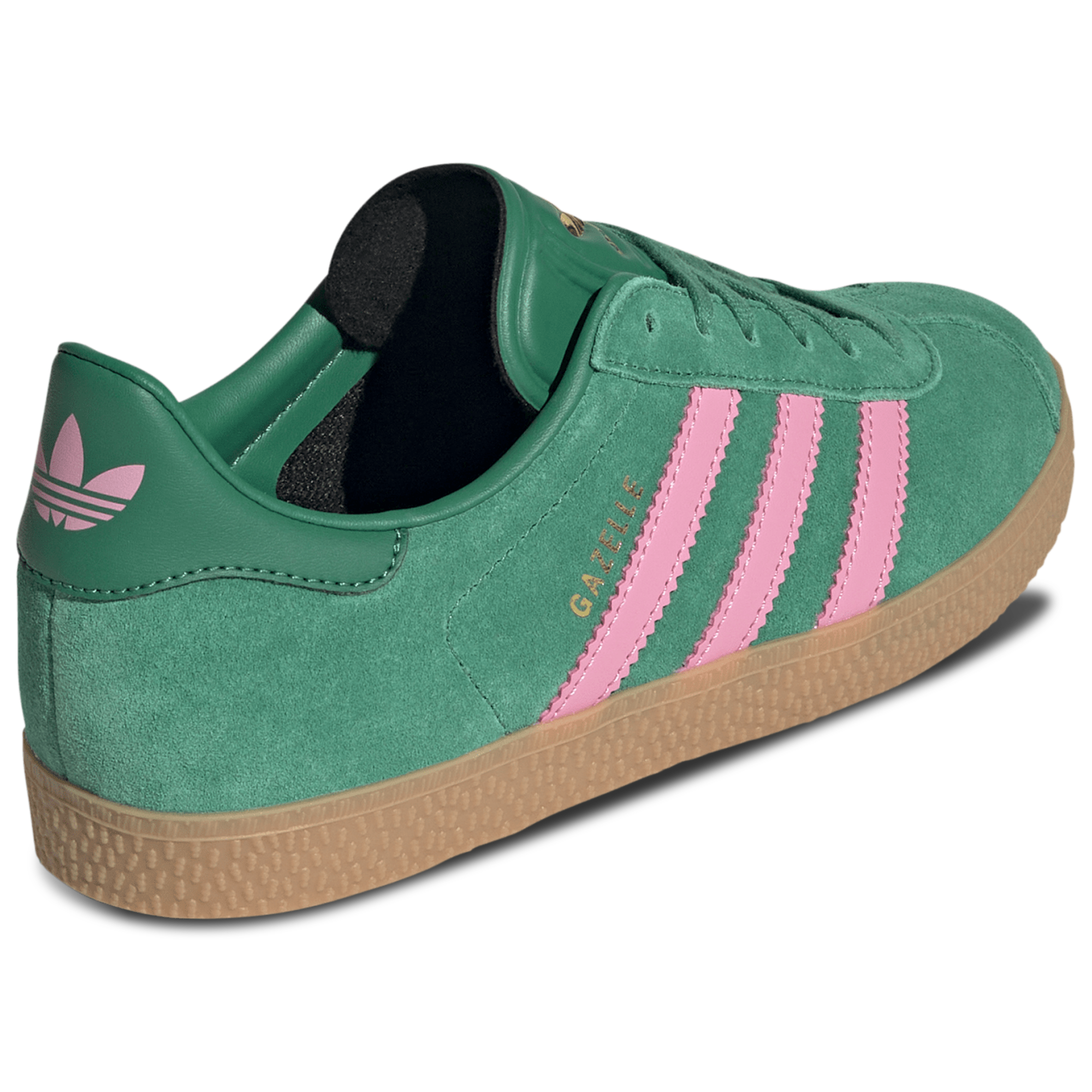 [JQ5534] YOUTH ADIDAS GAZELLE BOLD 'GREEN PINK'