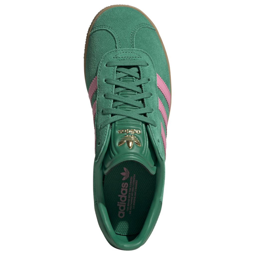 [JQ5534] YOUTH ADIDAS GAZELLE BOLD 'GREEN PINK'