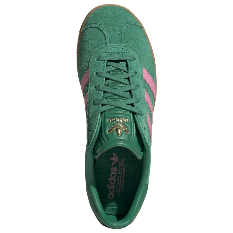 [JQ5534] YOUTH ADIDAS GAZELLE BOLD 'GREEN PINK'