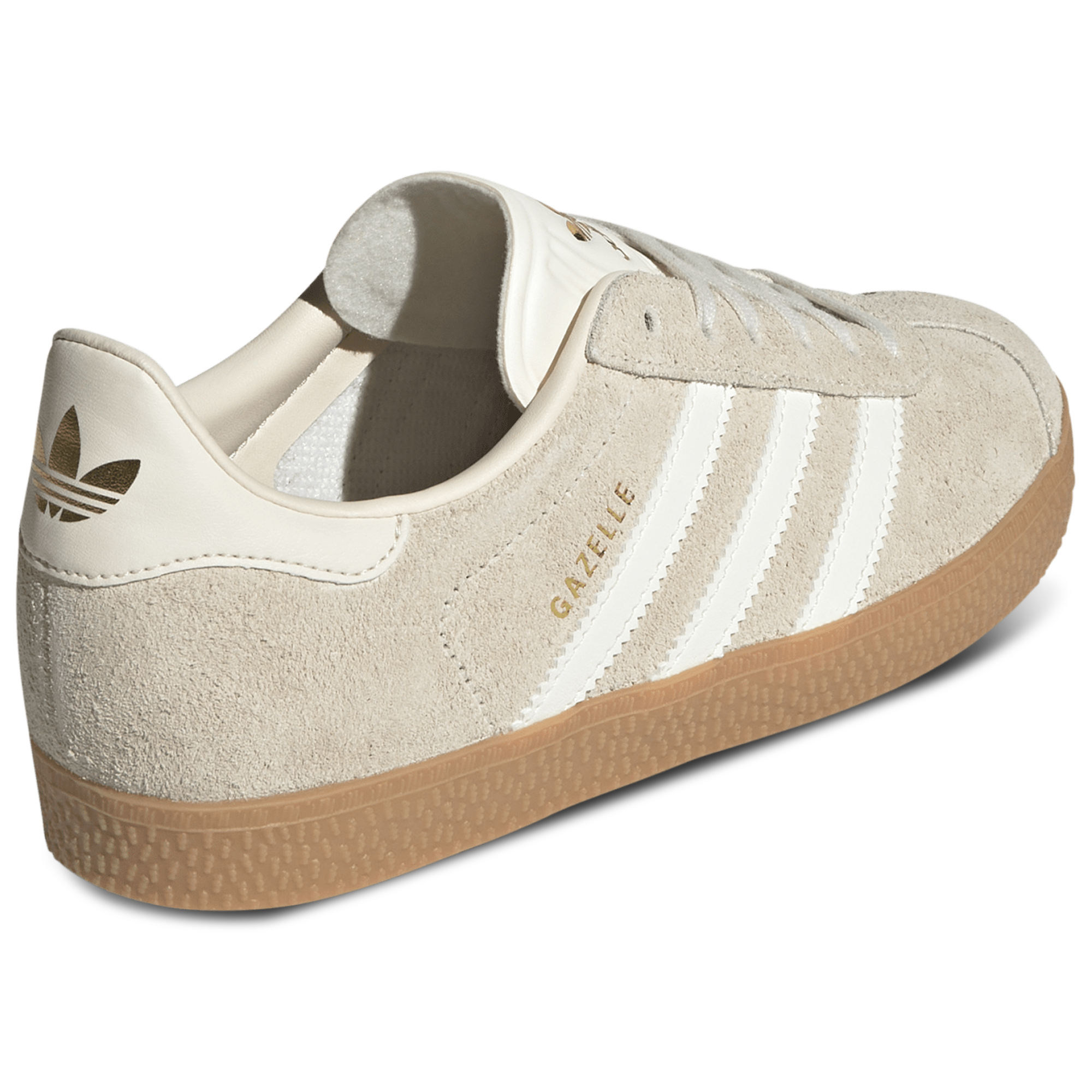 [JQ5535] YOUTH ADIDAS ORIGINALS GAZELLE 'WONDER WHITE GUM'