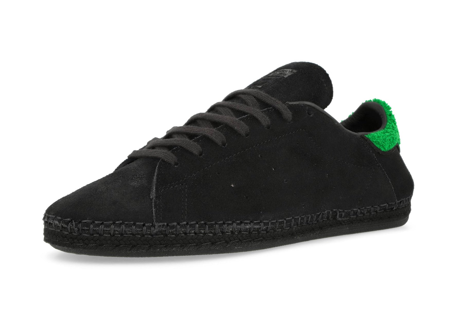 [JQ9227] MENS ADIDAS STAN SMITH 'CLOT BY EDISON CHEN ESPADRILLE BLACK'