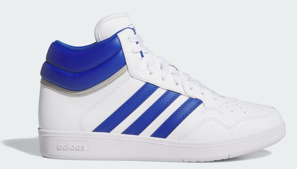[JQ9999] MENS ADIDAS HOOPS 4.0 MID 'CLOUD WHITE ROYAL'