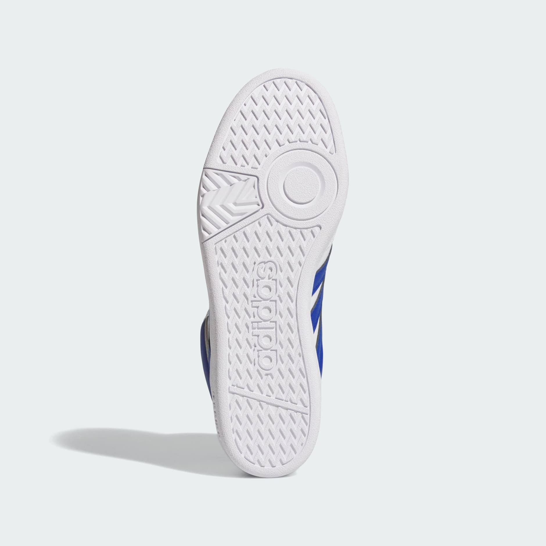[JQ9999] MENS ADIDAS HOOPS 4.0 MID 'CLOUD WHITE ROYAL'