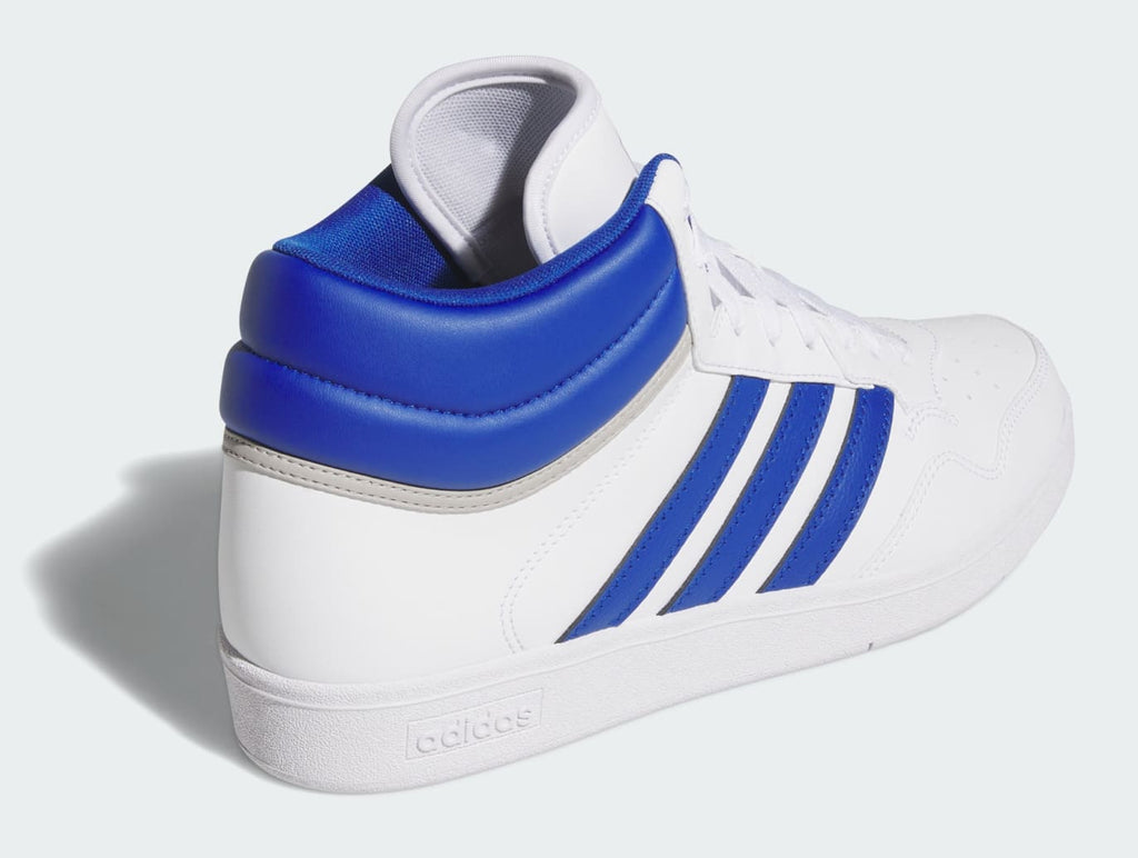 [JQ9999] MENS ADIDAS HOOPS 4.0 MID 'CLOUD WHITE ROYAL'