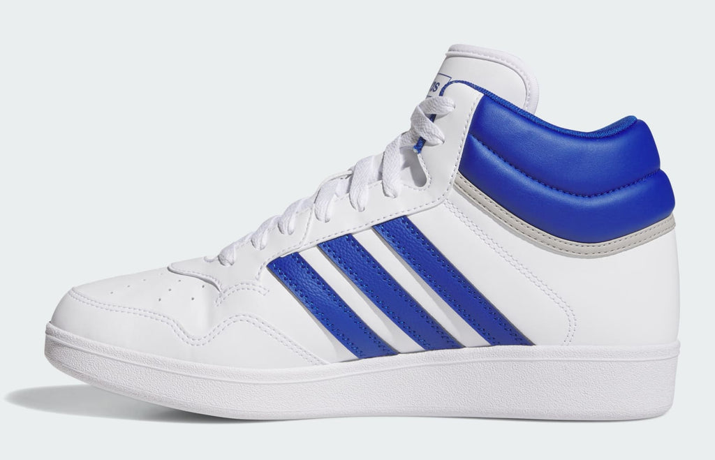 [JQ9999] MENS ADIDAS HOOPS 4.0 MID 'CLOUD WHITE ROYAL'