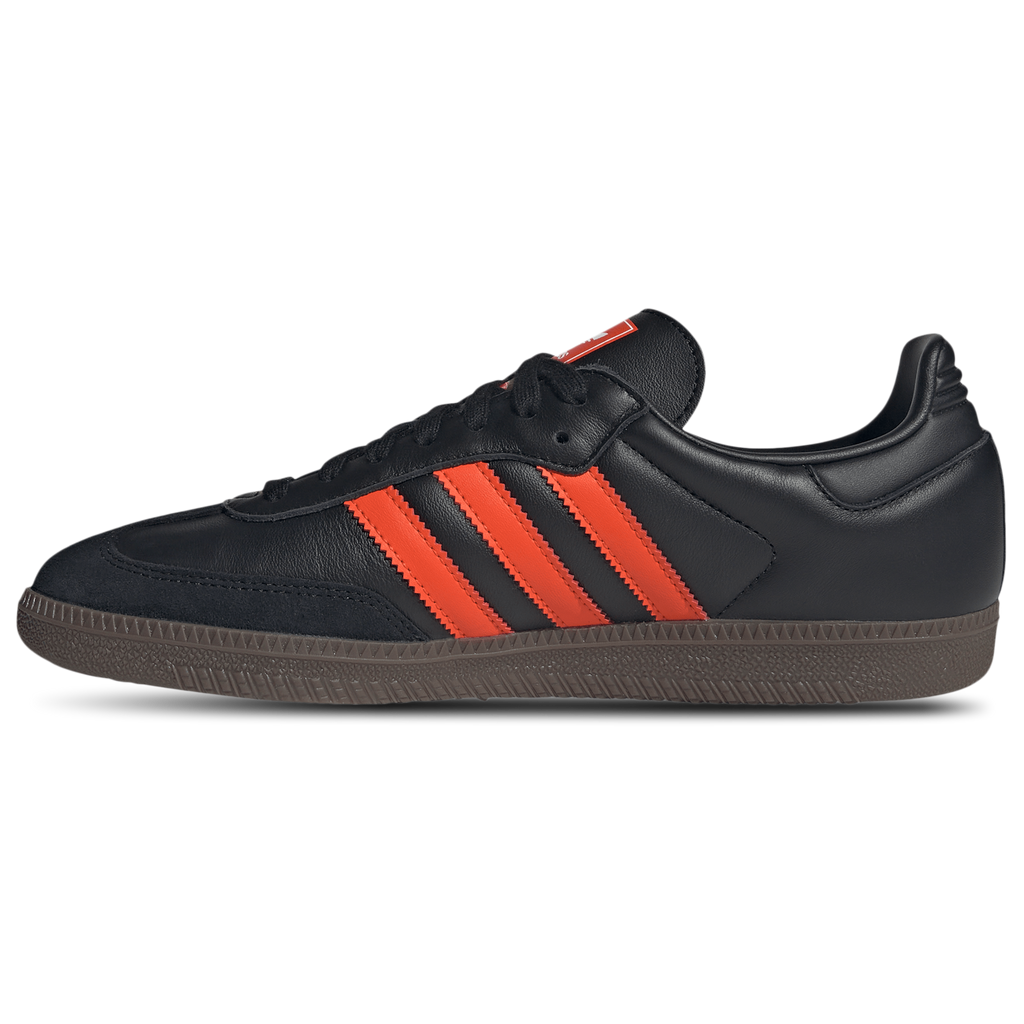 [JR0910] MENS ADIDAS SAMBA OG 'BLACK IMPACT ORANGE'