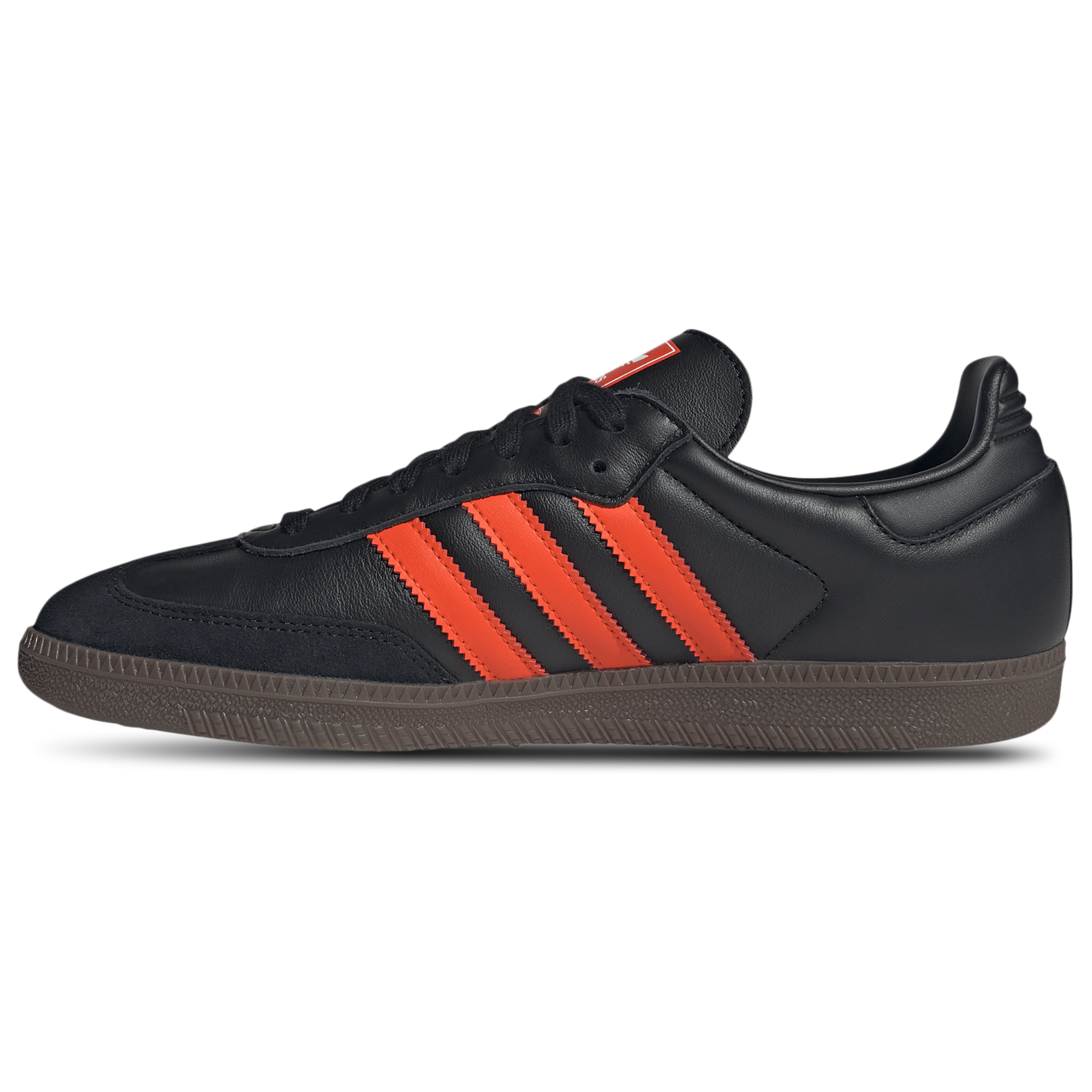 [JR0910] MENS ADIDAS SAMBA OG 'BLACK IMPACT ORANGE'