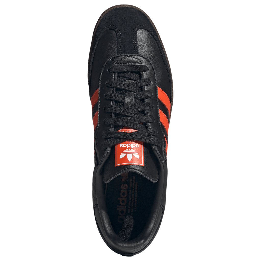 [JR0910] MENS ADIDAS SAMBA OG 'BLACK IMPACT ORANGE'