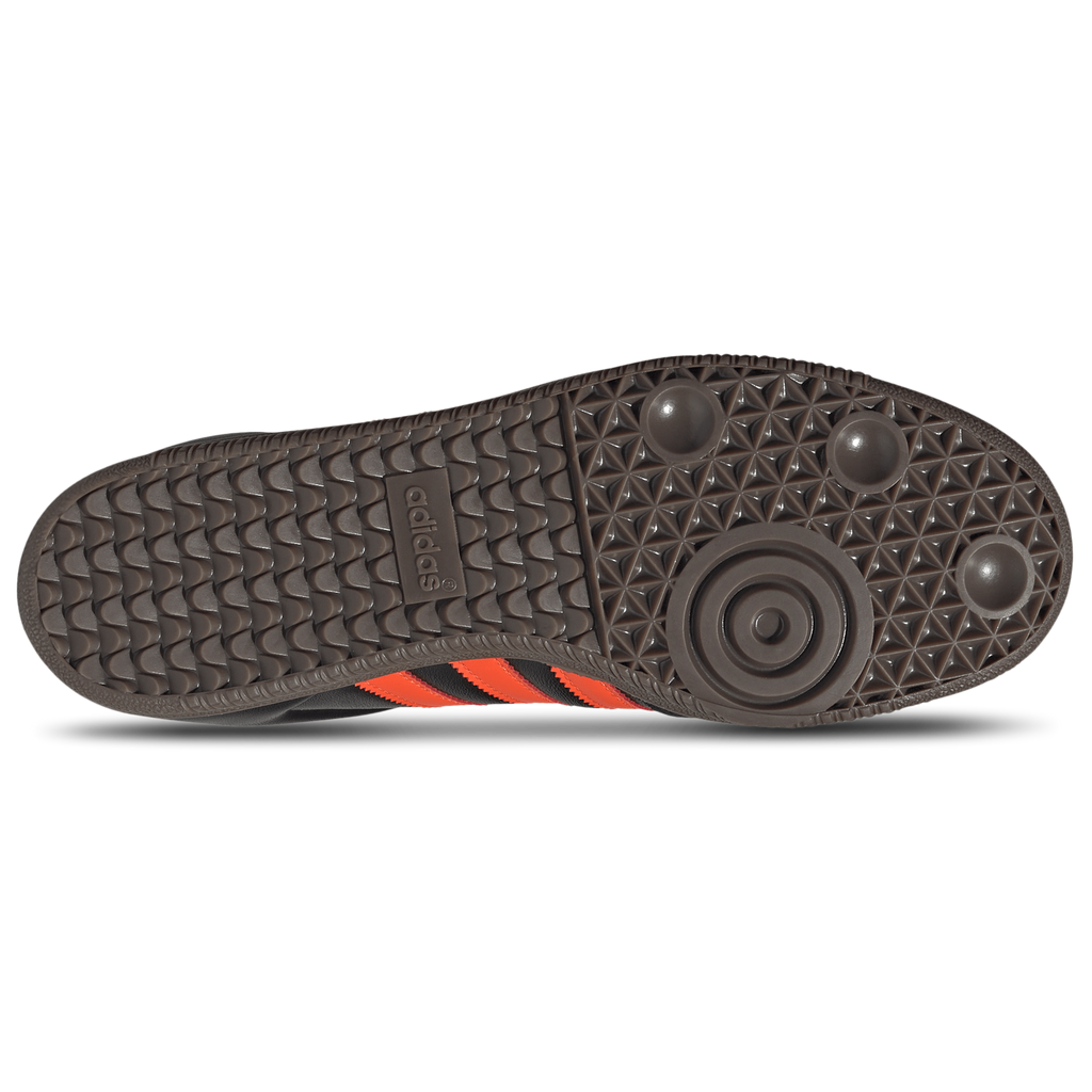 [JR0910] MENS ADIDAS SAMBA OG 'BLACK IMPACT ORANGE'