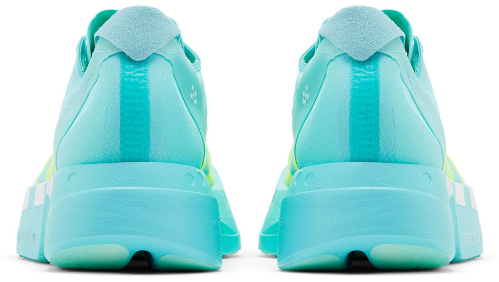 [JR1251] MENS ADIDAS ADIZERO ADIOS PRO 4 'FLASH AQUA LUCID LEMON'