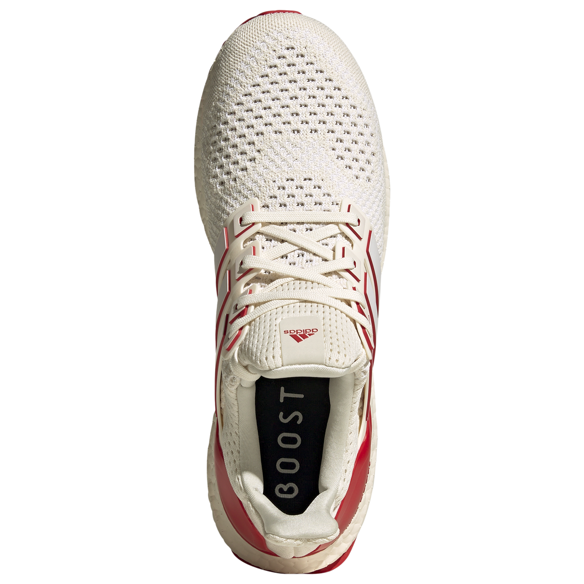 [JR3149] MENS ADIDAS ULTRABOOST 1.0 'CHALK WHITE SCARLET'
