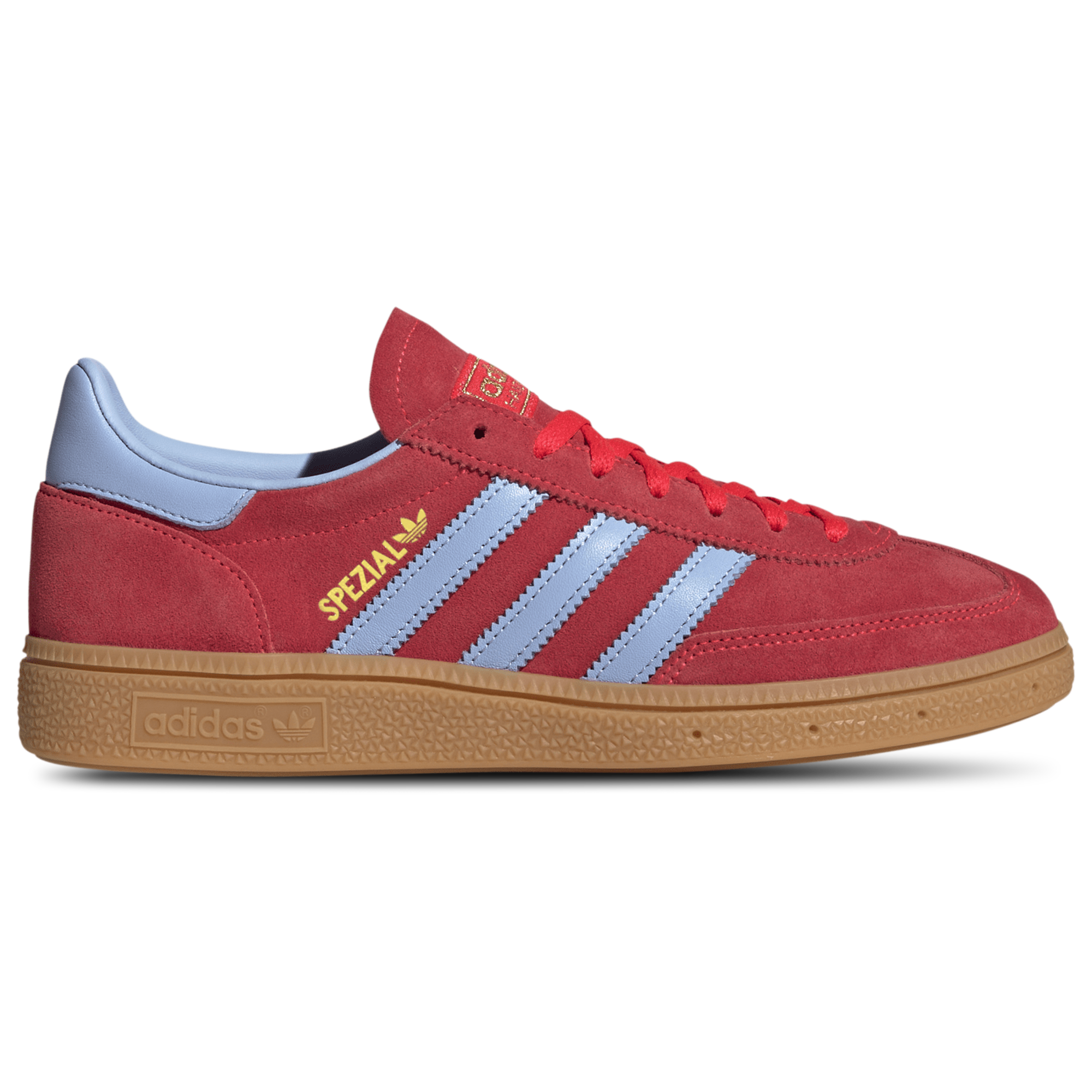 [JR3607] WOMENS ADIDAS HANDBALL SPEZIAL 'LUCID RED GLOW BLUE GUM'