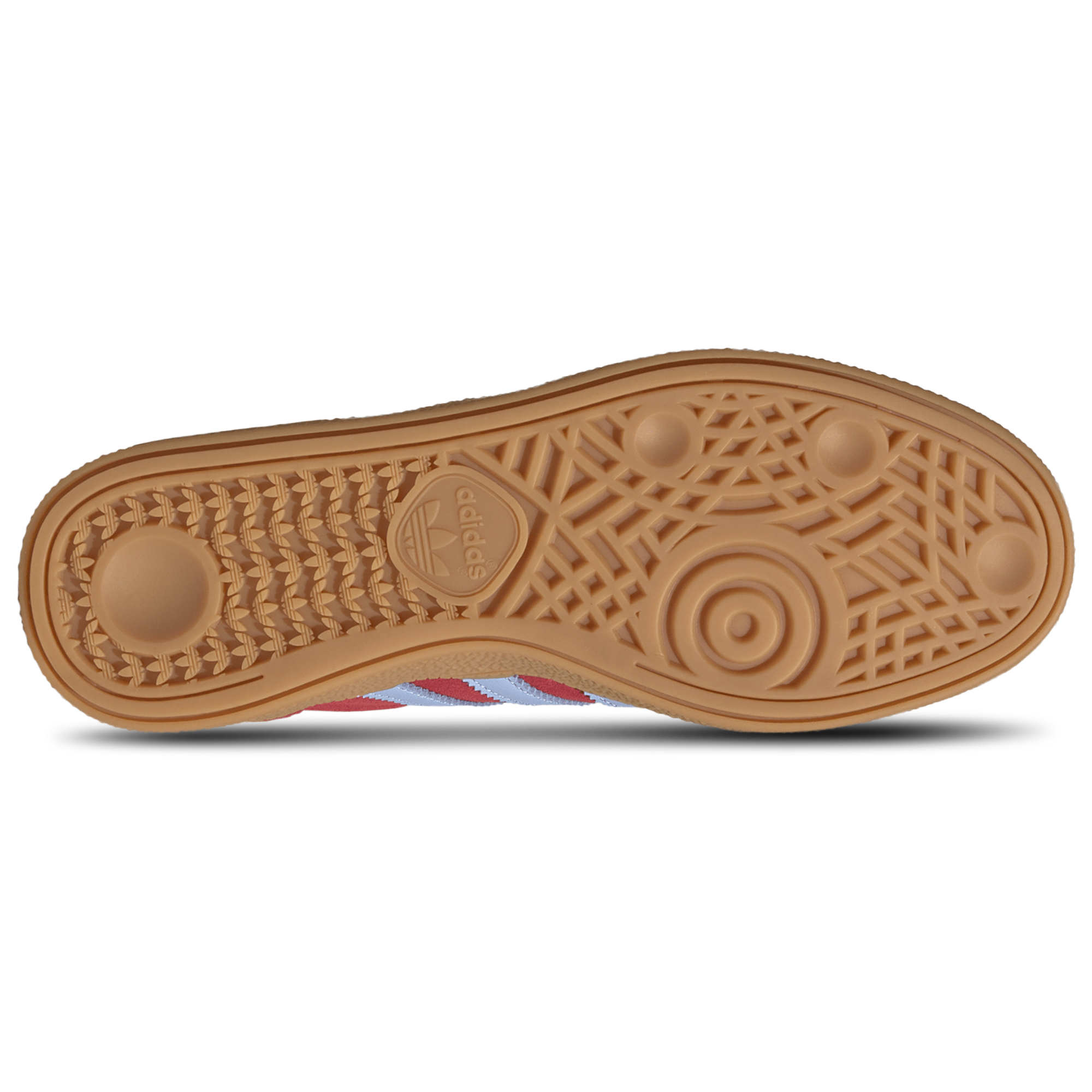 [JR3607] WOMENS ADIDAS HANDBALL SPEZIAL 'LUCID RED GLOW BLUE GUM'