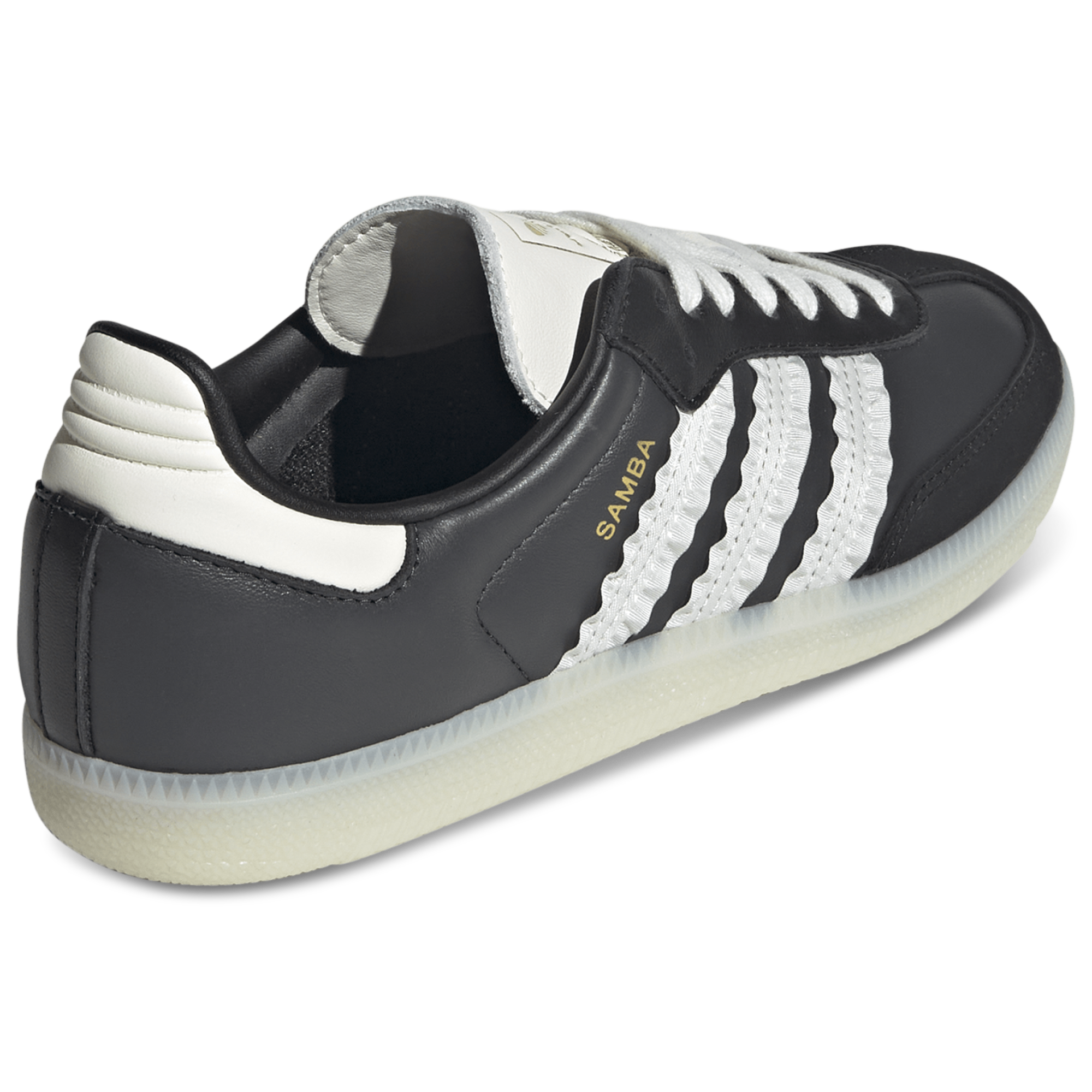 [JR8831] WOMENS ADIDAS SAMBA 'RUFFLE STRIPES PACK BLACK OFF WHITE'