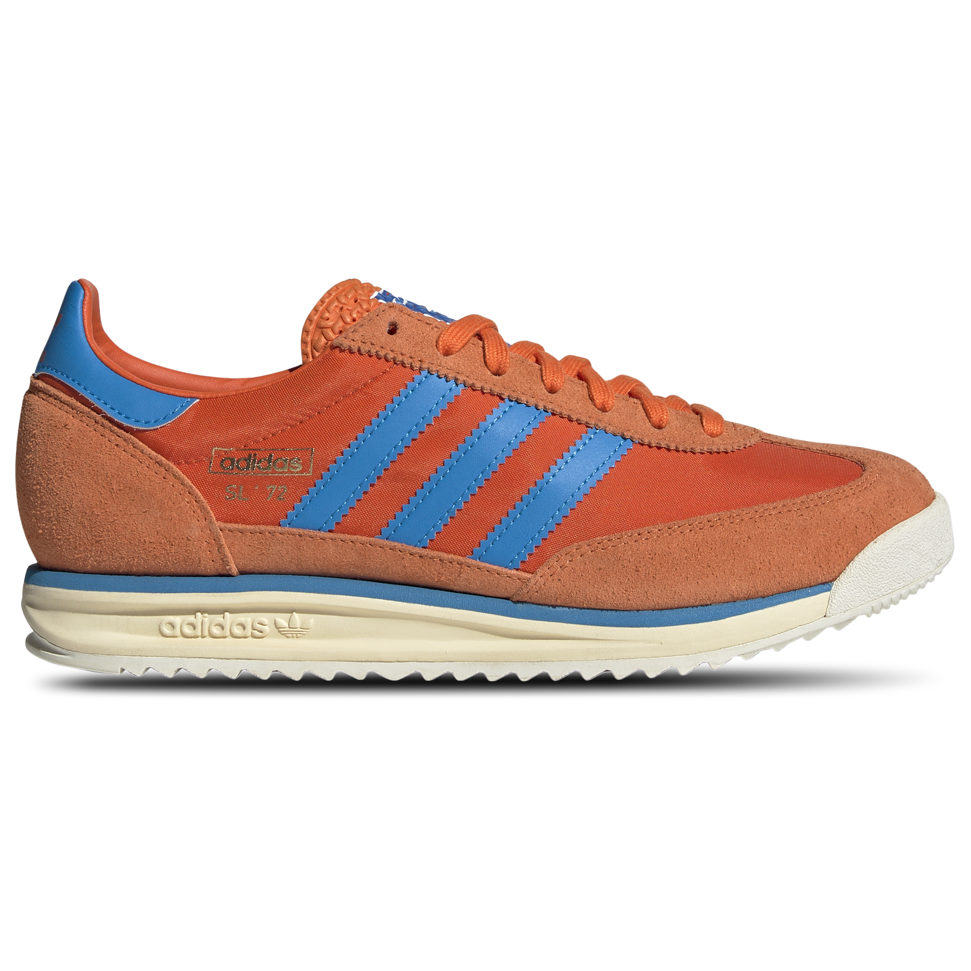 [JS0748] MENS ADIDAS SL 72 RS 'COLLEGIATE ORANGE BRIGHT BLUE'