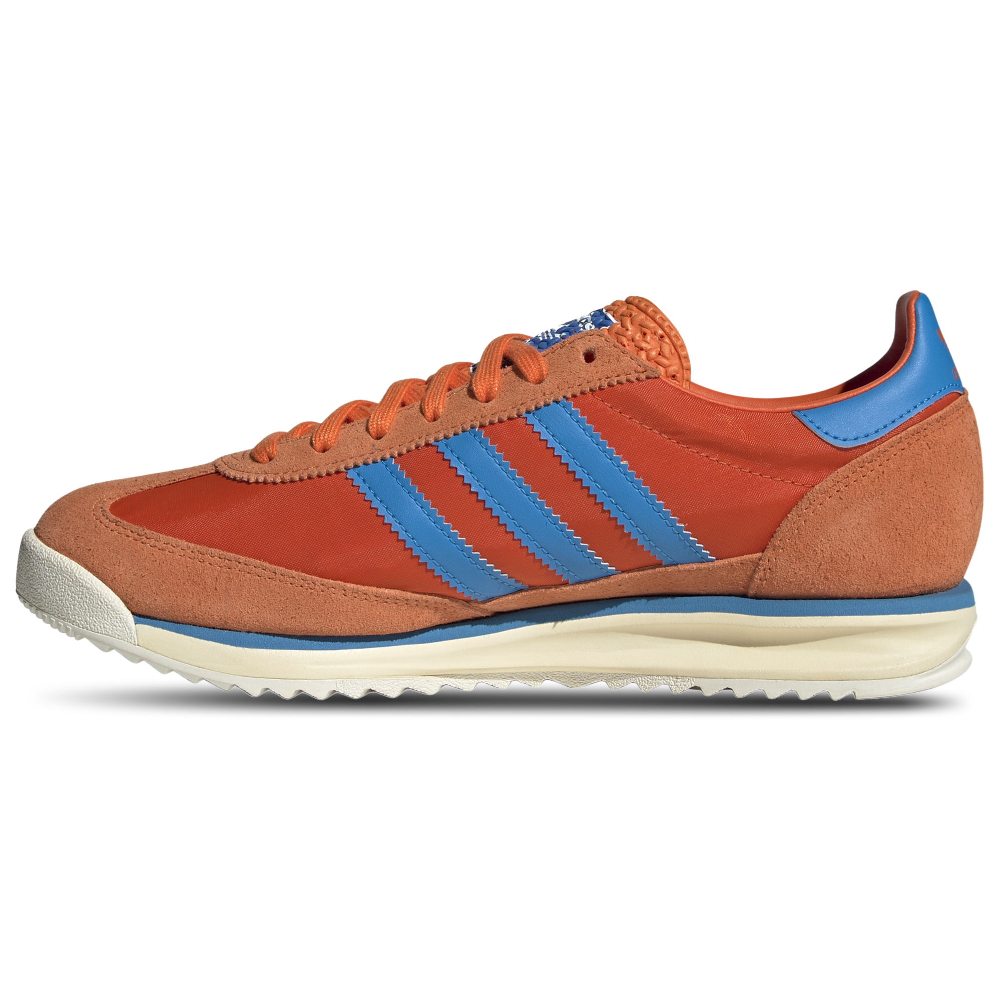 [JS0748] MENS ADIDAS SL 72 RS 'COLLEGIATE ORANGE BRIGHT BLUE'