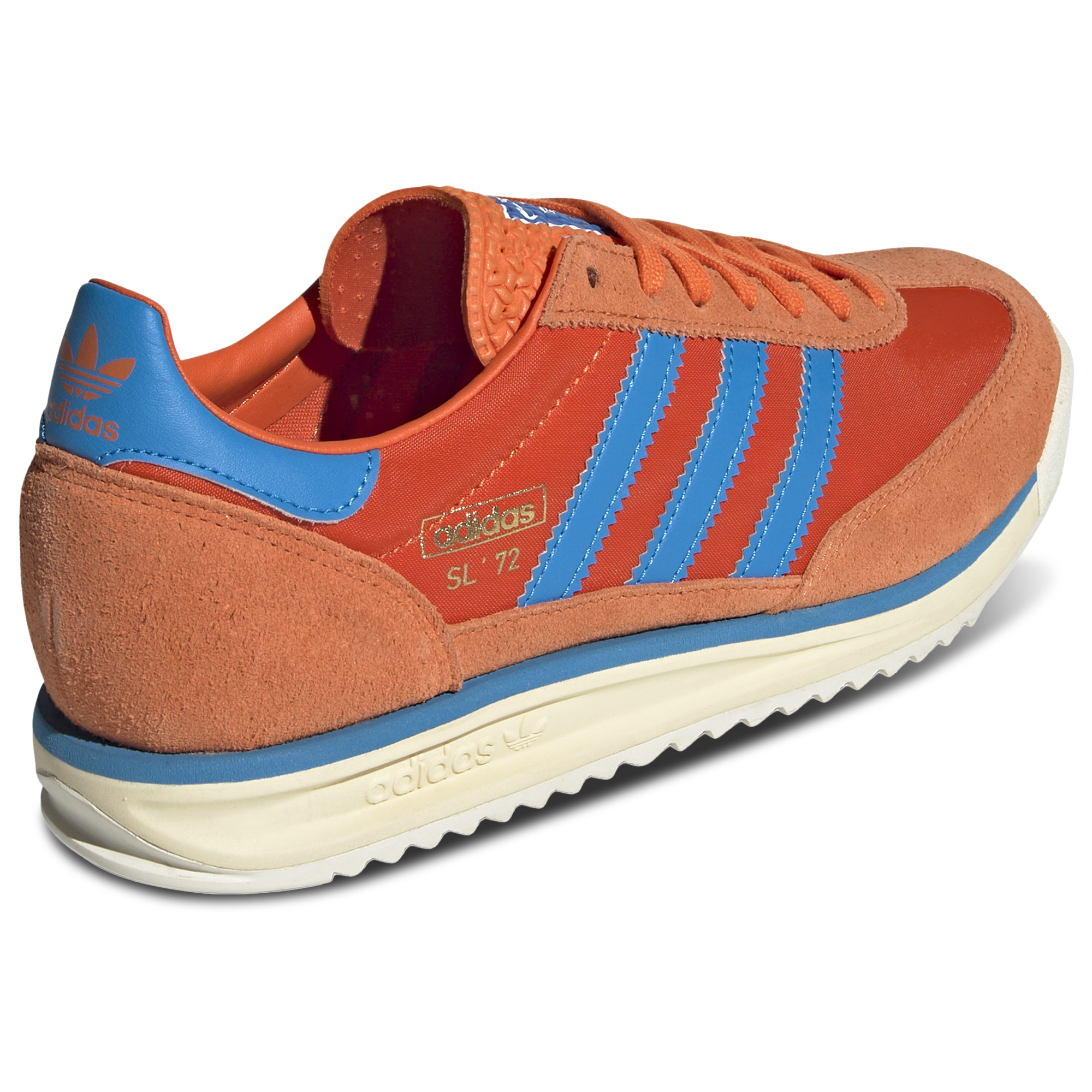 [JS0748] MENS ADIDAS SL 72 RS 'COLLEGIATE ORANGE BRIGHT BLUE'