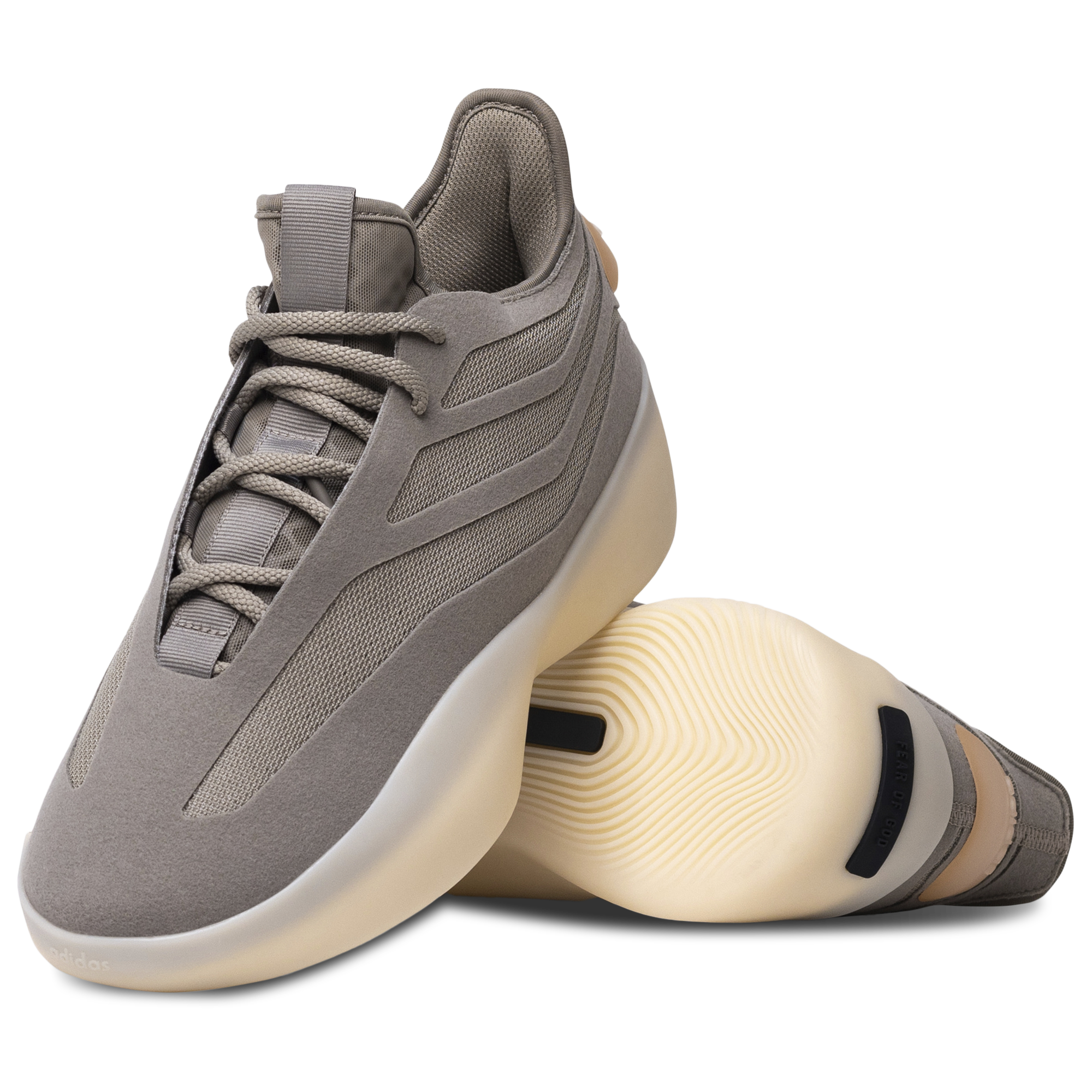 [JS0980] MENS ADIDAS FEAR OF GOD ATHLETICS II BASKETBALL LOW 'PUTTY BEIGE'