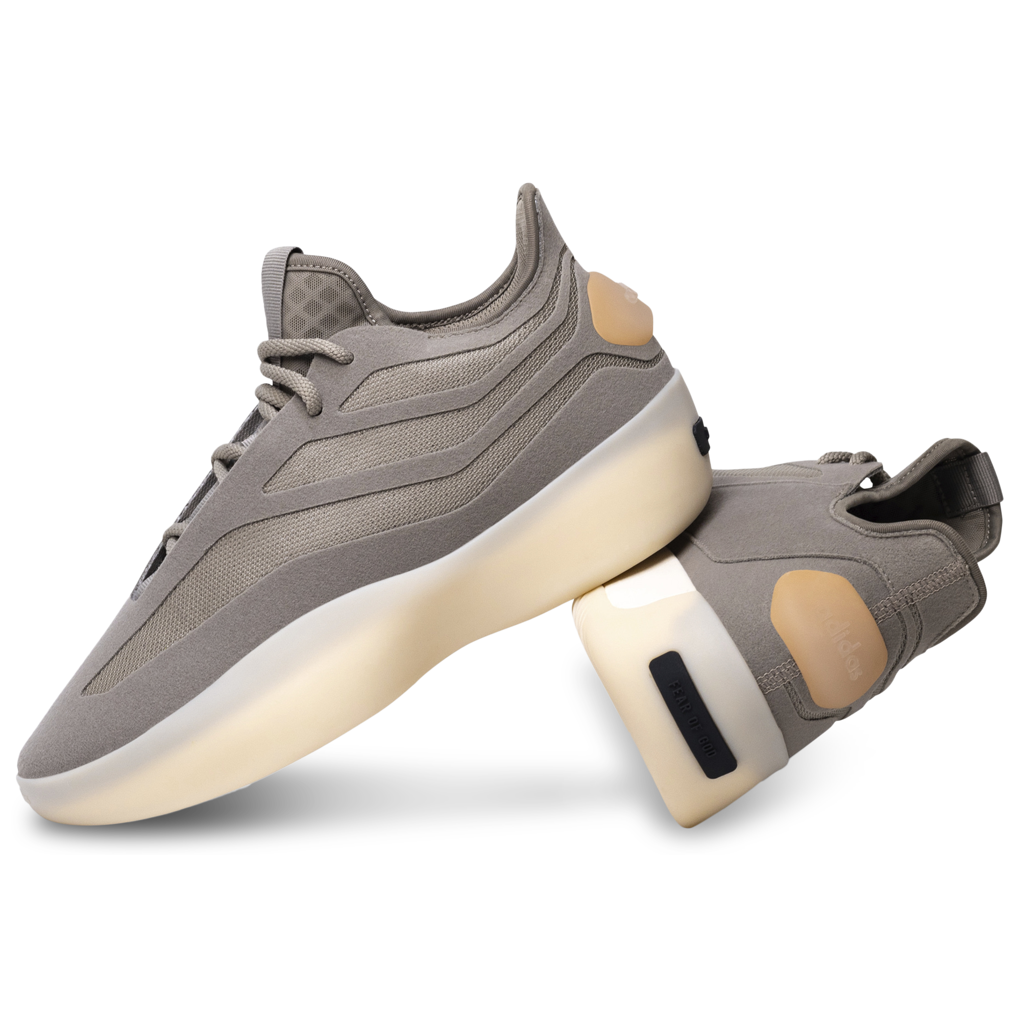 [JS0980] MENS ADIDAS FEAR OF GOD ATHLETICS II BASKETBALL LOW 'PUTTY BEIGE'